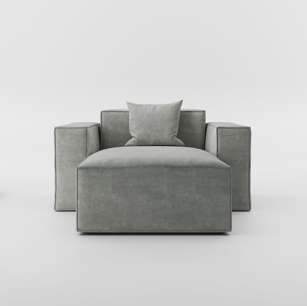 Metro Chaise Lounge Armchair