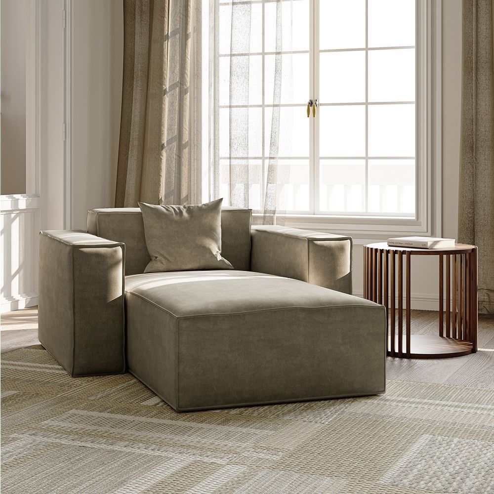 Metro Chaise Lounge Armchair