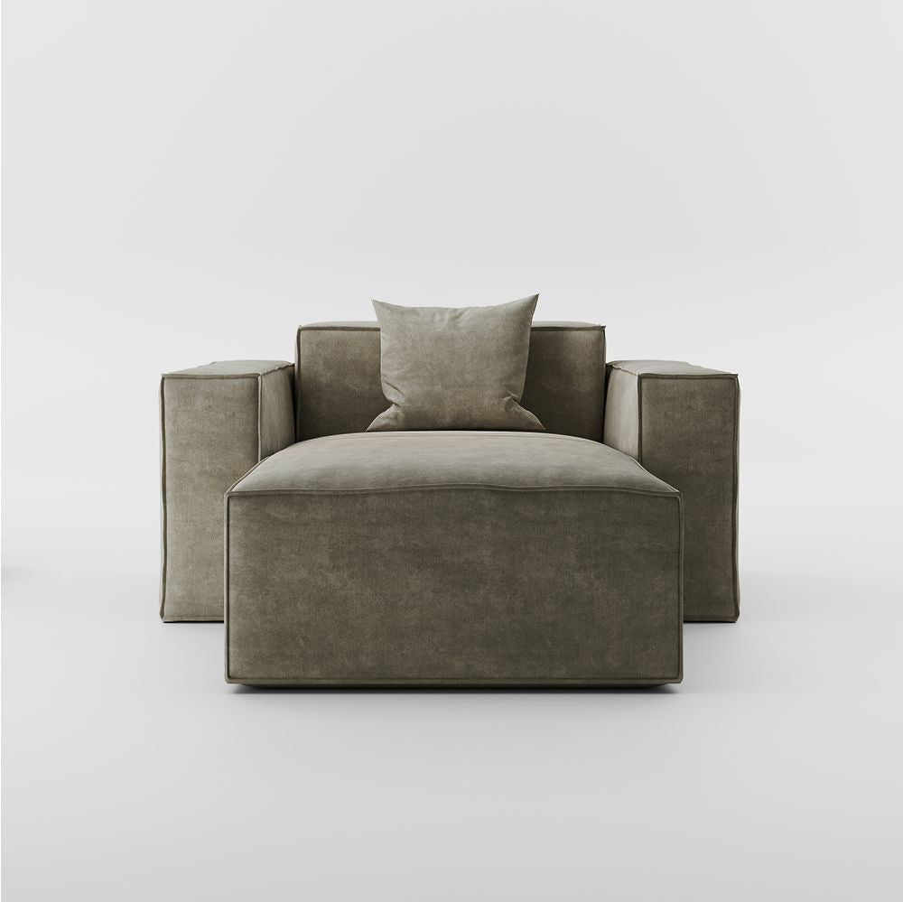 Metro Chaise Lounge Armchair