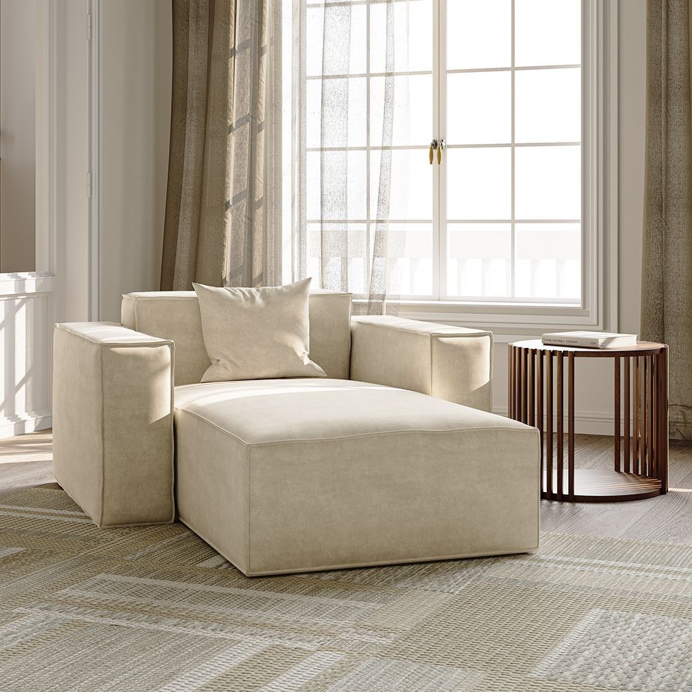 Metro Chaise Lounge Armchair