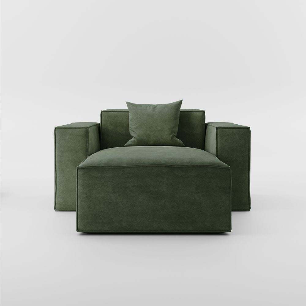 Metro Chaise Lounge Armchair