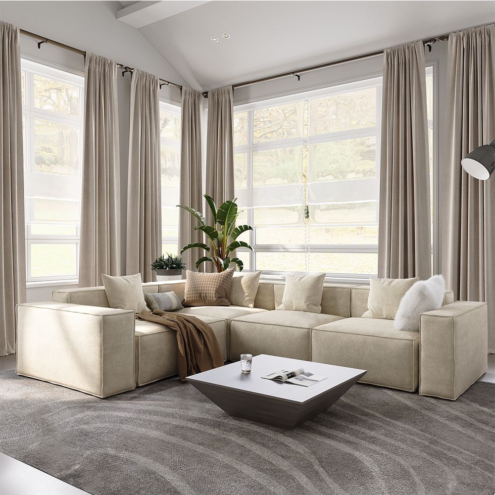 Metro Four Seater L Shape