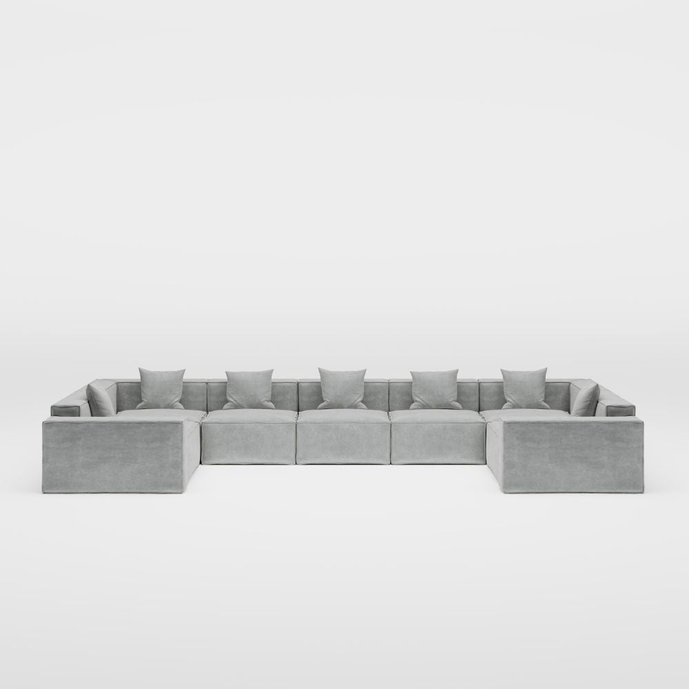 Metro Seven Seater U Shape