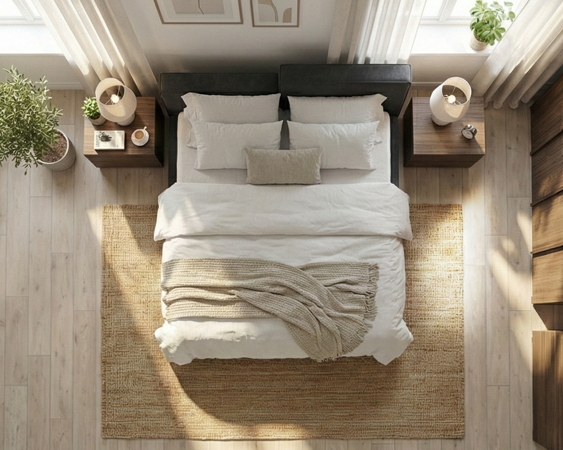 Metro Modern Bedroom Set Bundle  BD4 -غرفة نوم مودرن