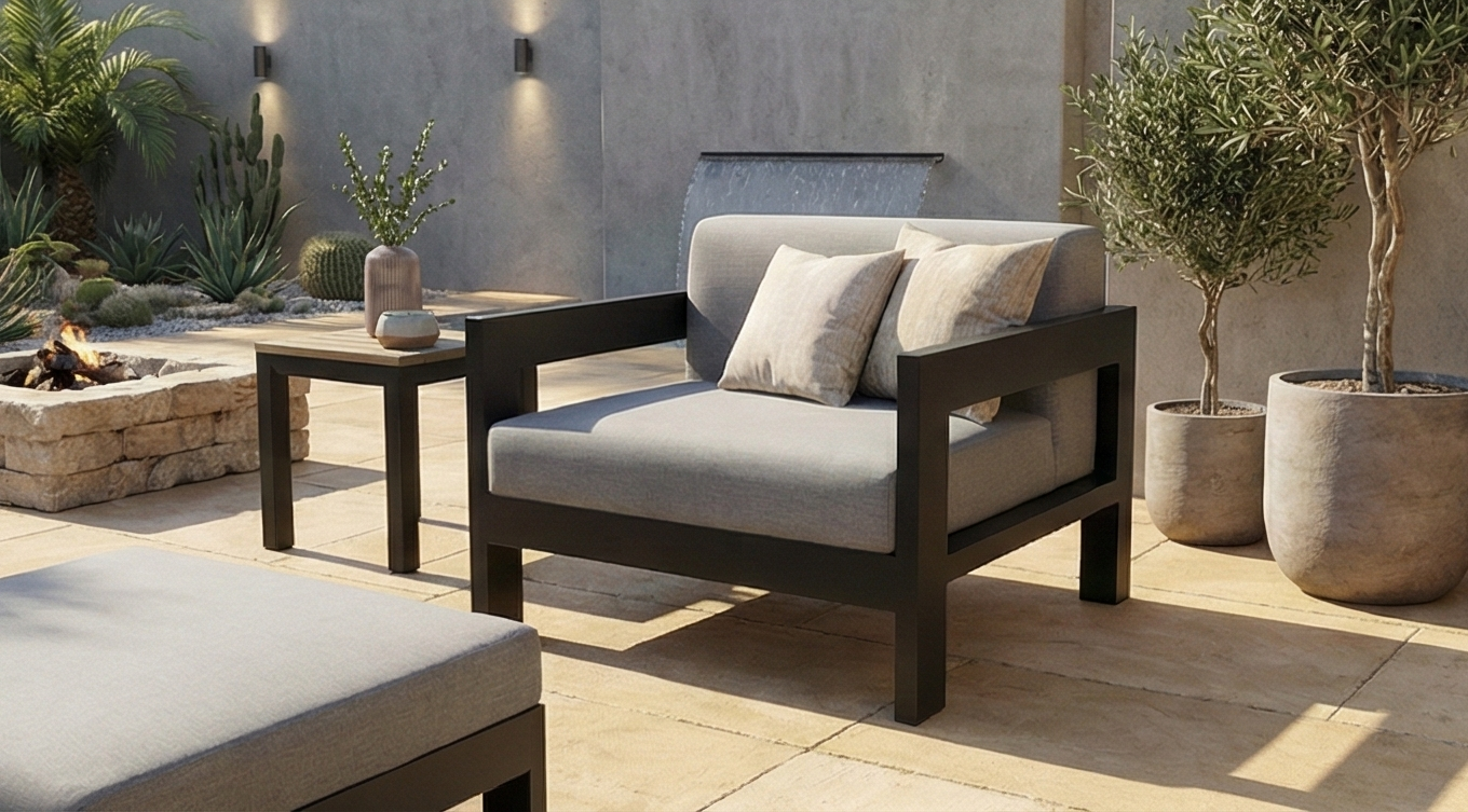 Metro Outdoor Set MOD2-Black & Grey