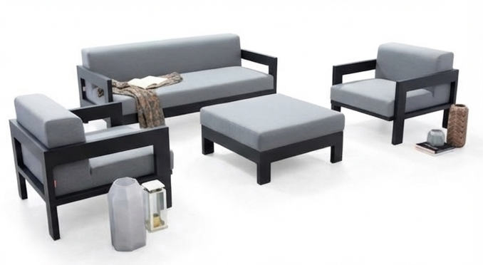 Metro Outdoor Set MOD2-Black & Grey