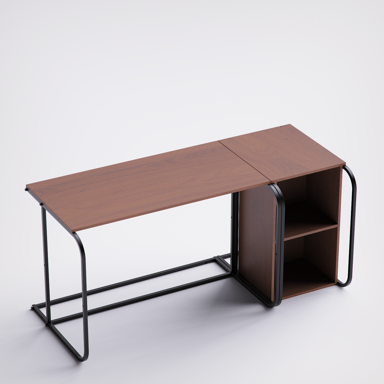 Swift Desk With Cabinet -SD2-BB