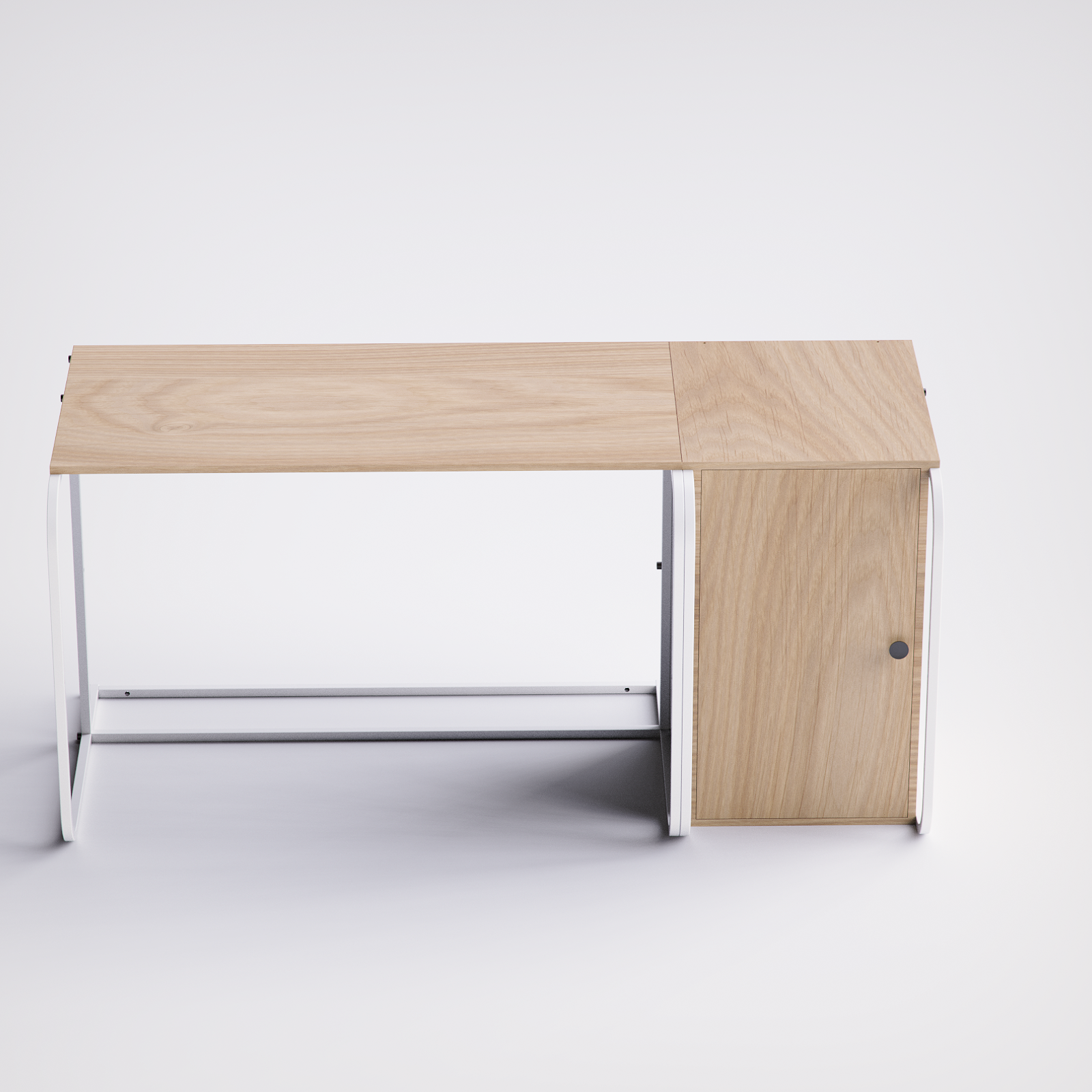 Swift Desk With Door Cabinet -SD5-WN