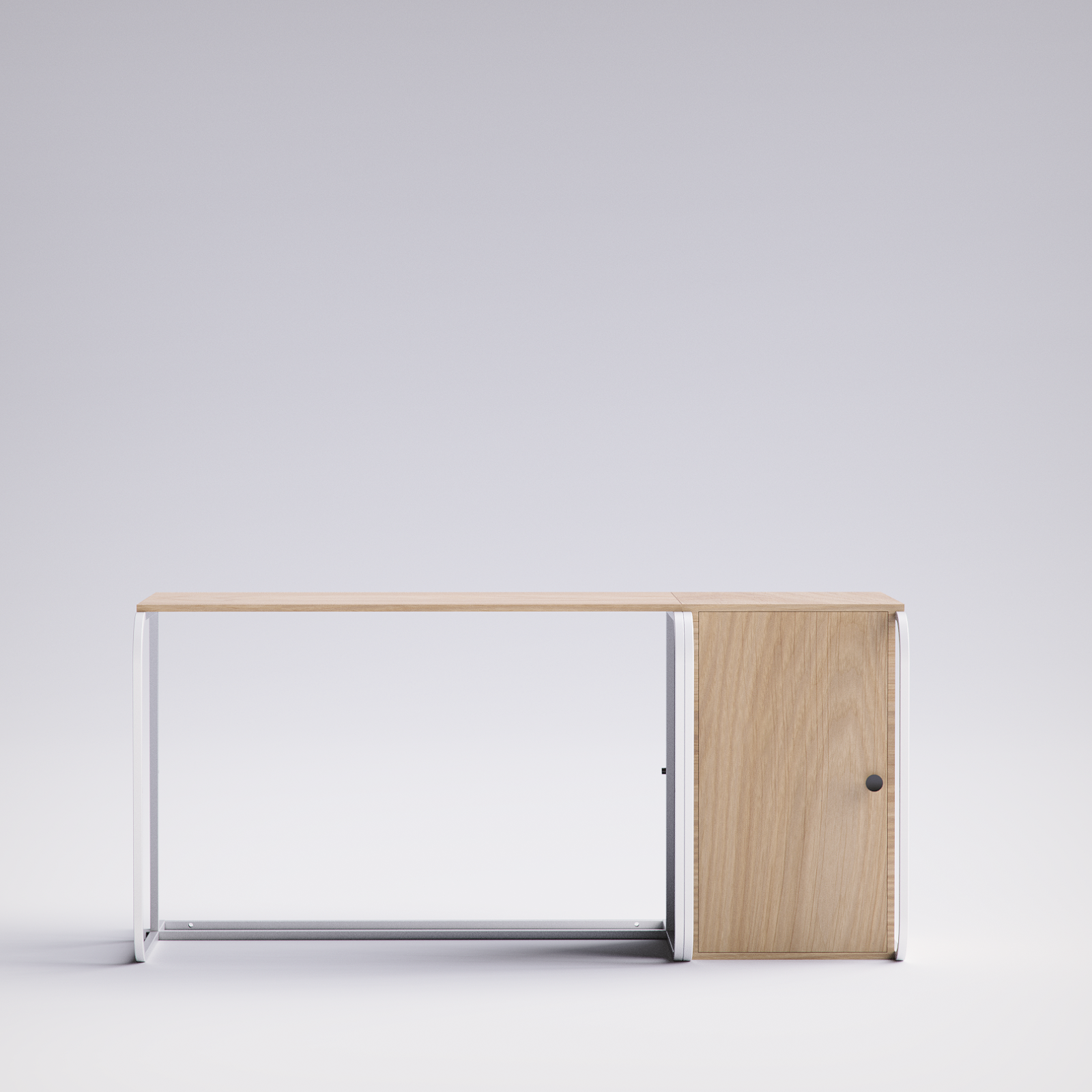 Swift Desk With Door Cabinet -SD5-WN