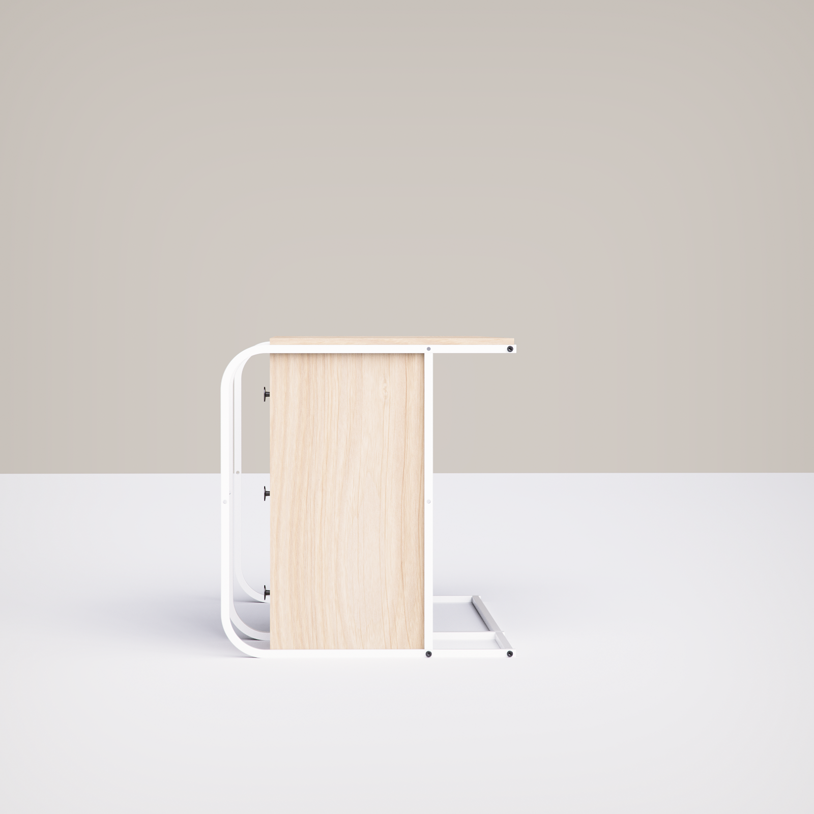 Swift Desk With Drawer Cabinet -SD4-WN