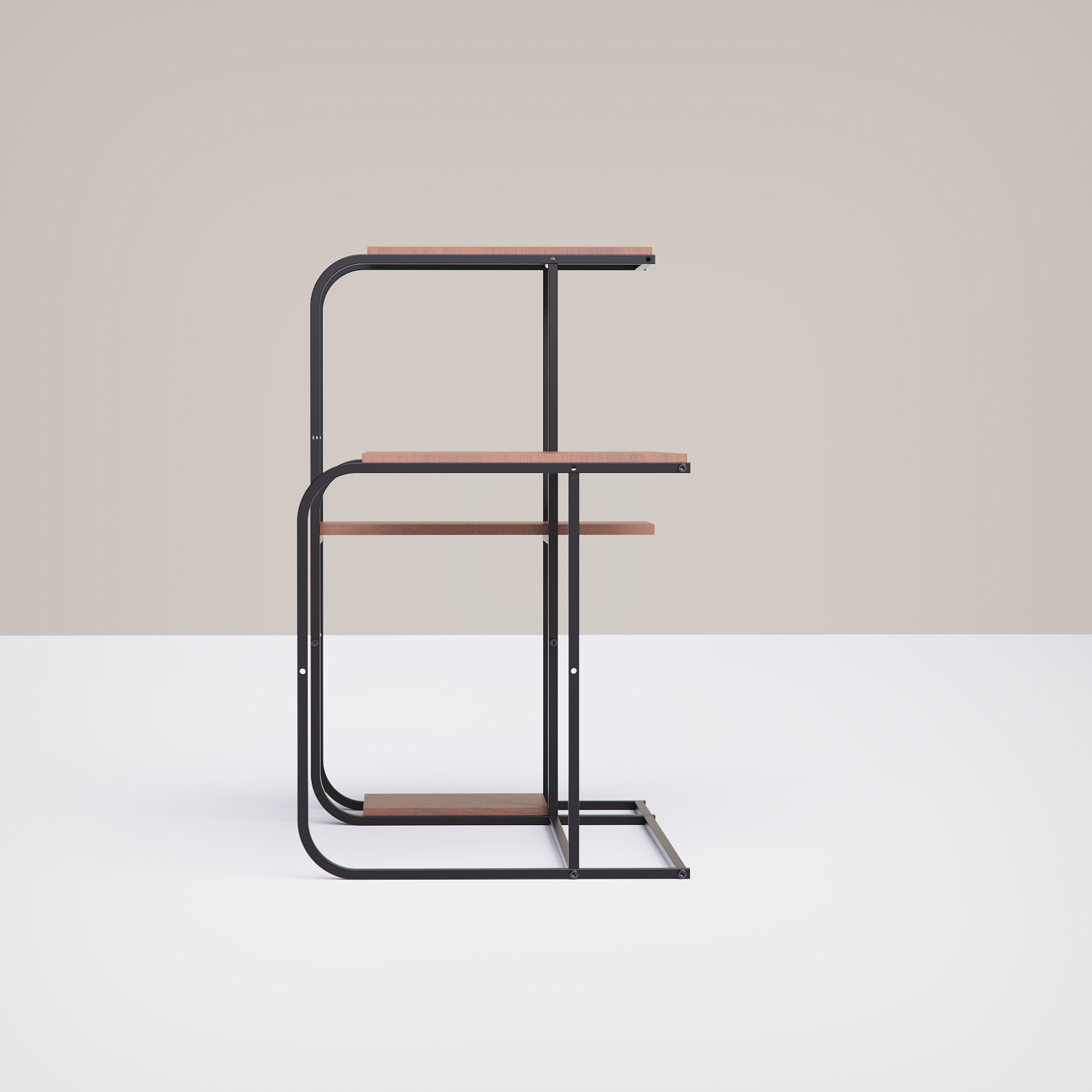 Swift Desk With High Shelving -SD3-BB