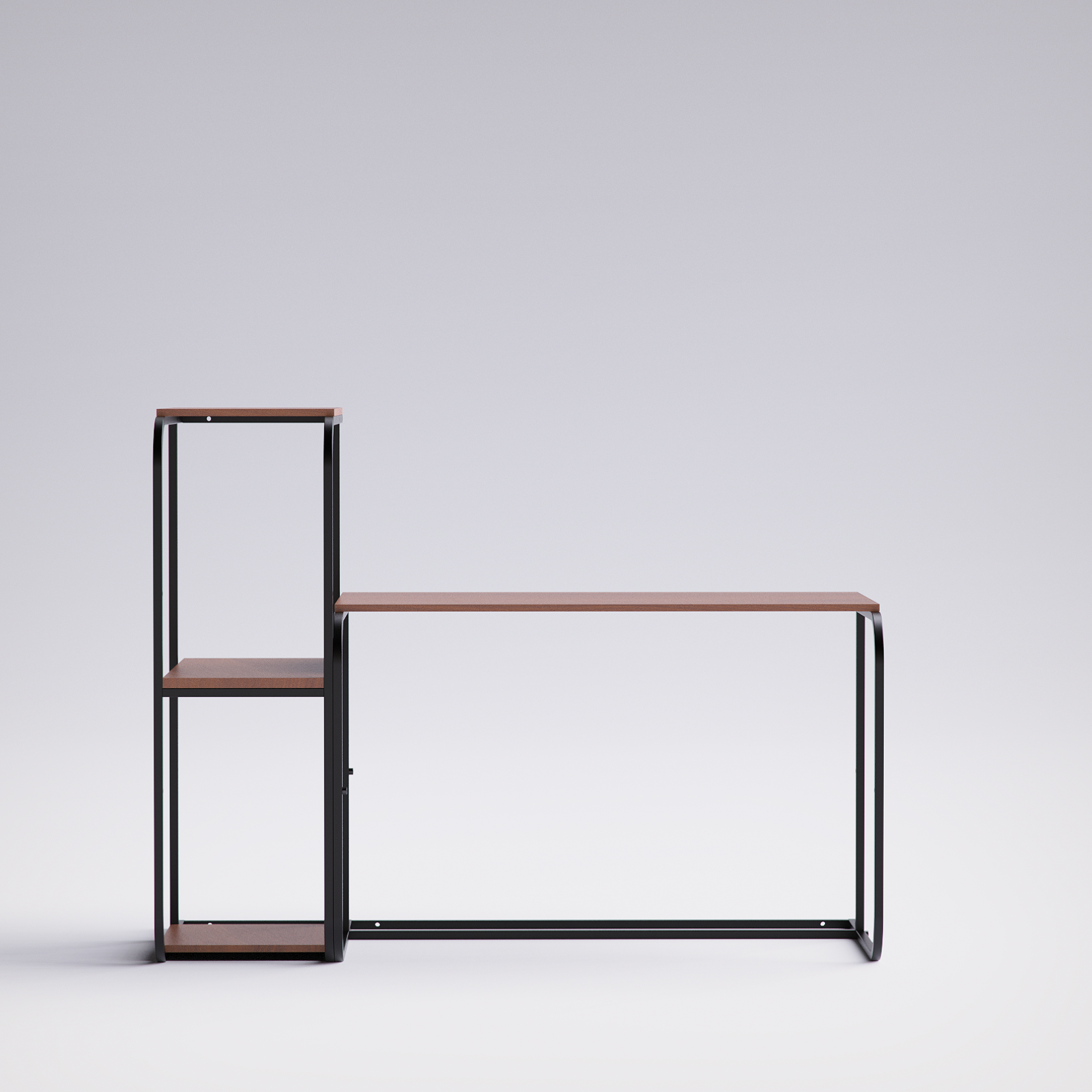 Swift Desk With High Shelving -SD3-BB