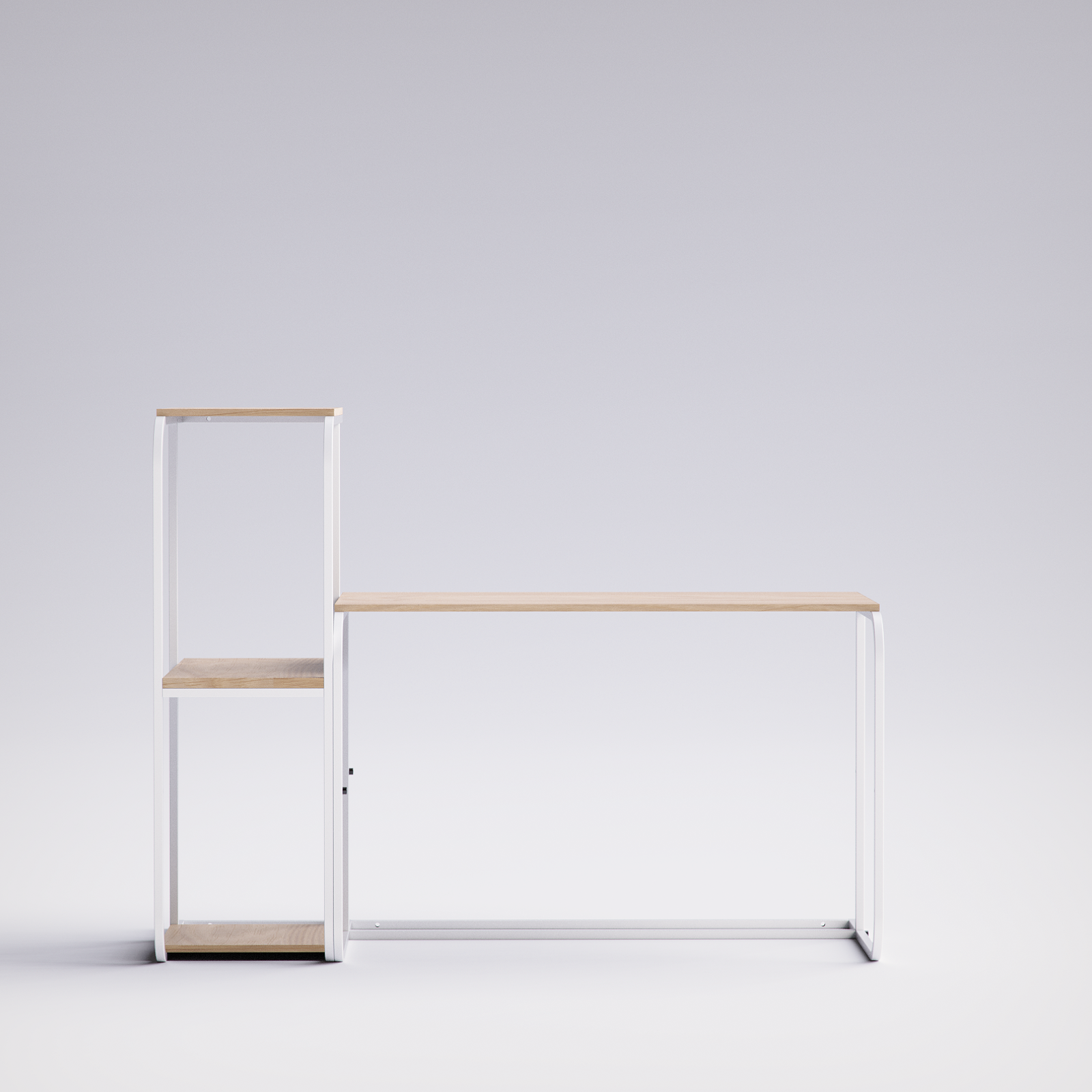 Swift Desk With High Shelving -SD3-WN