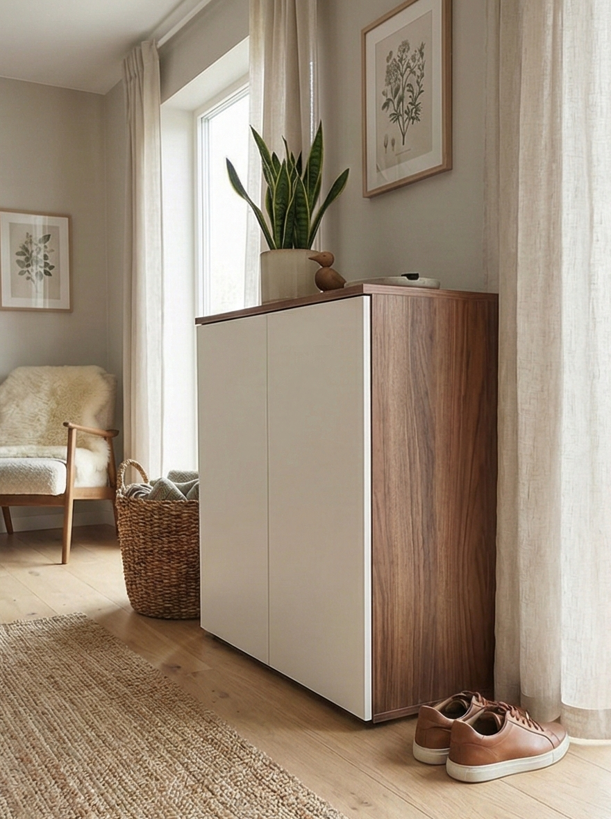 Swift Shoe Cabinet SC1-BW- جزامه مودرن