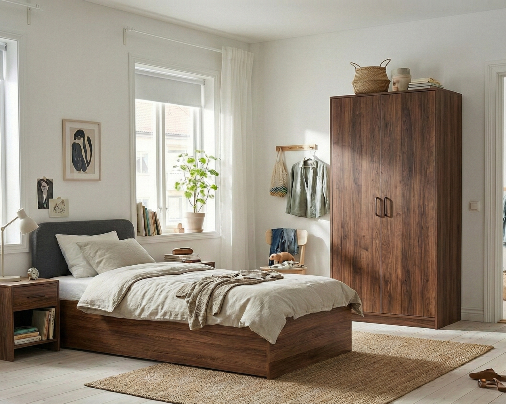 Swift Single Youth Bedroom KRS1-B غرفه نوم اطفال مودرن