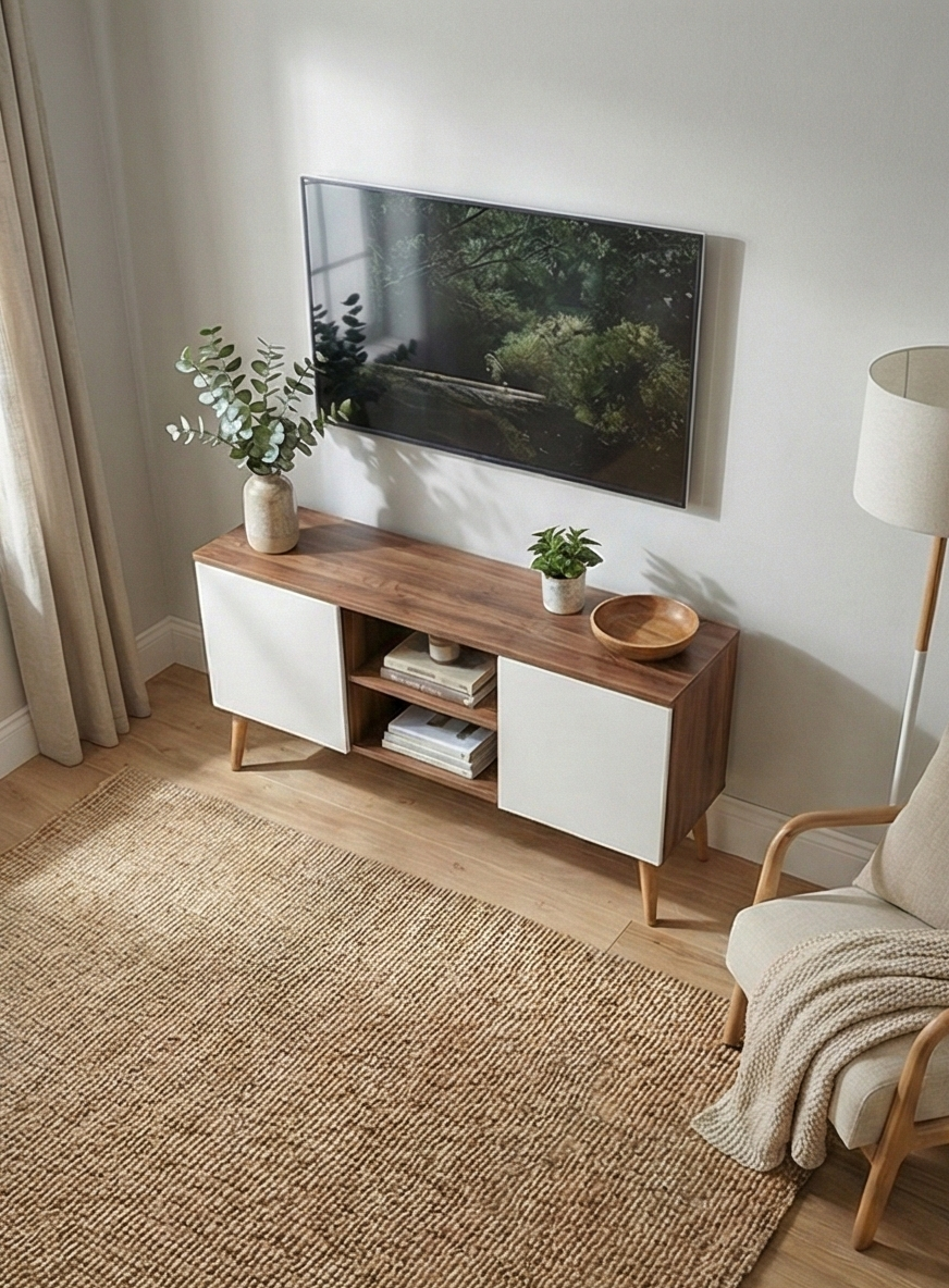 Swift TV Unit 120 cm Swift Tv 1-BW - ترابيزه تلفزيون