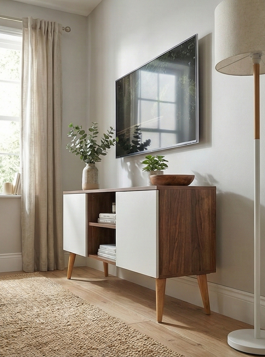 Swift TV Unit 120 cm Swift Tv 1-BW - ترابيزه تلفزيون