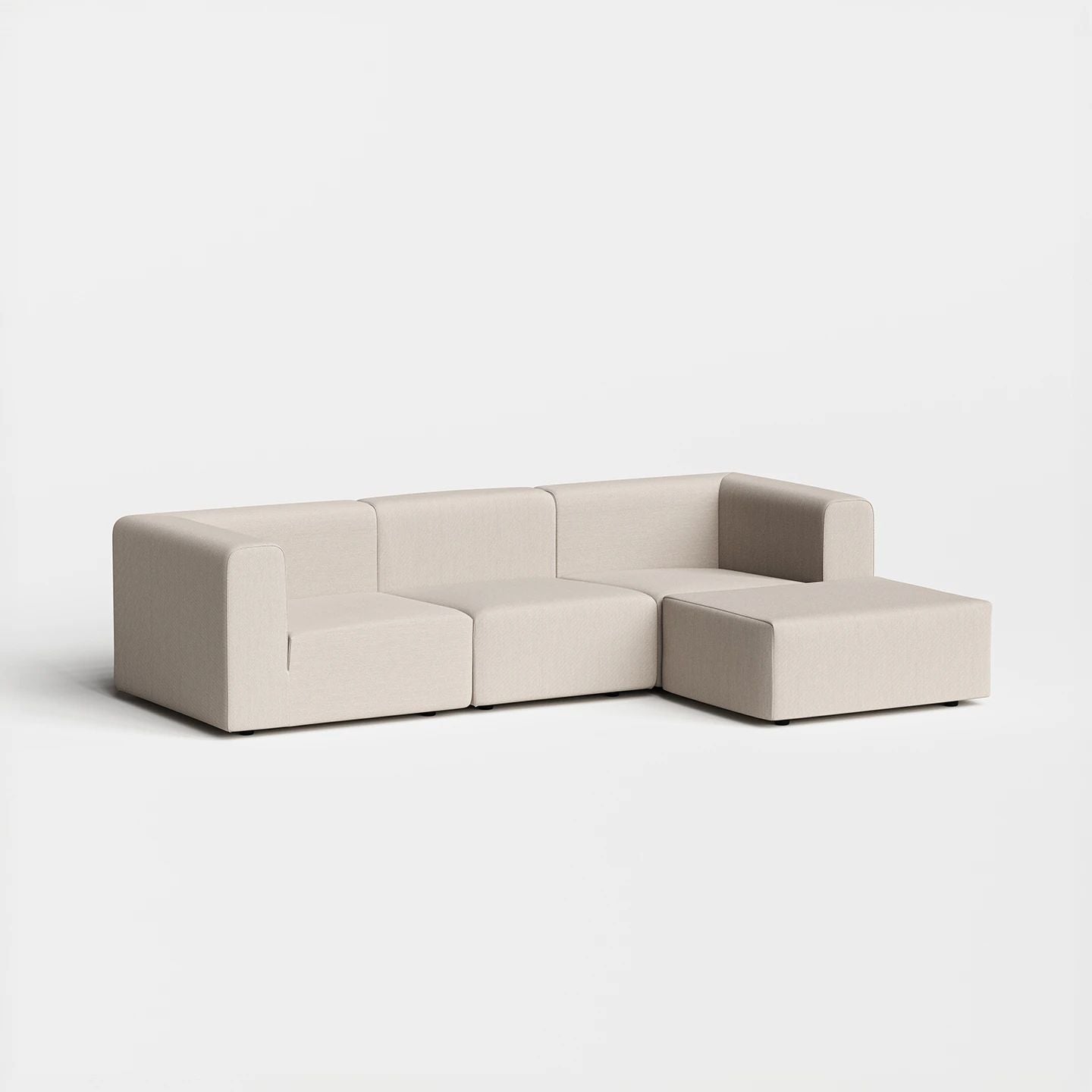 Urban Three Seater with Ottoman