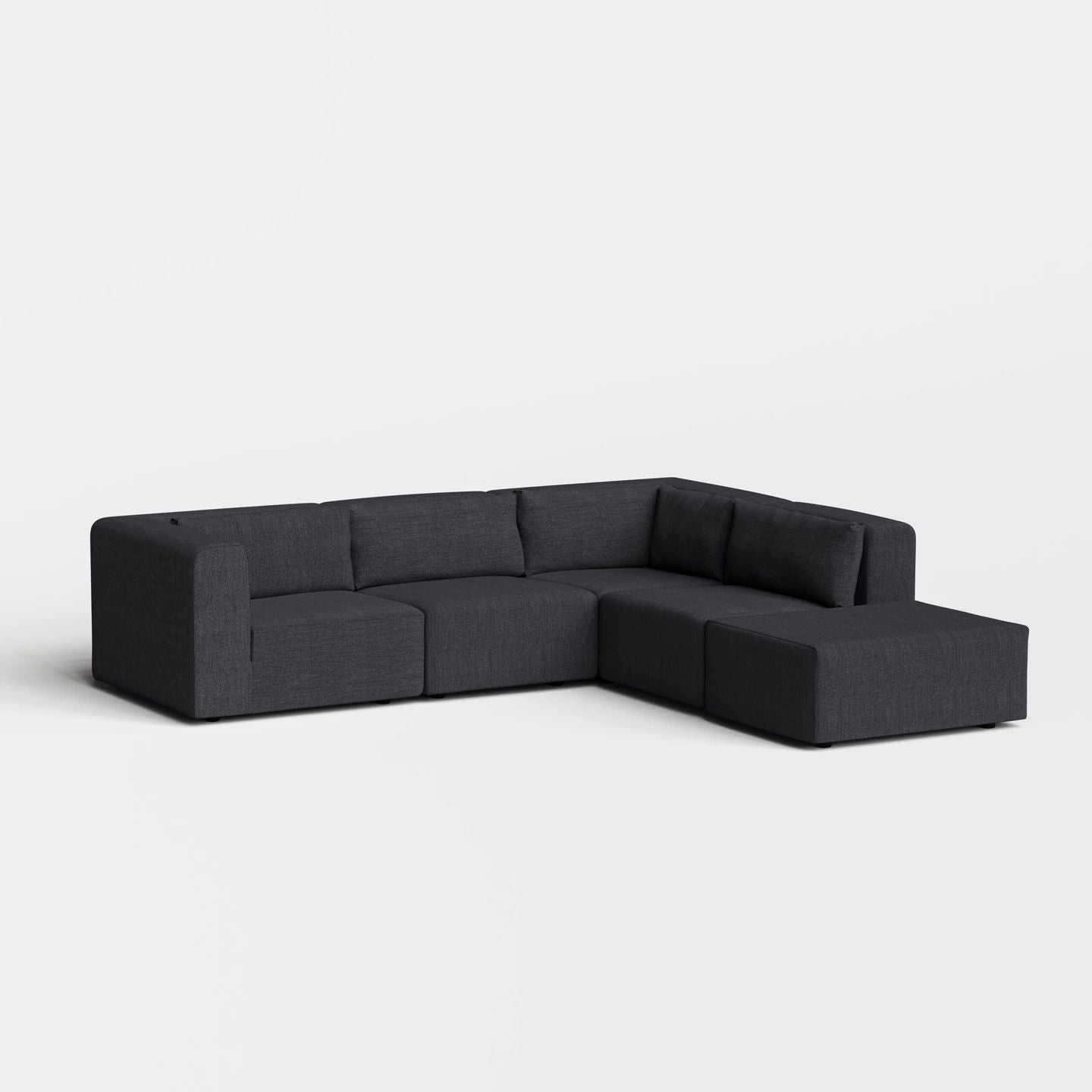 Urban Four Seater L Shape with Ottoman