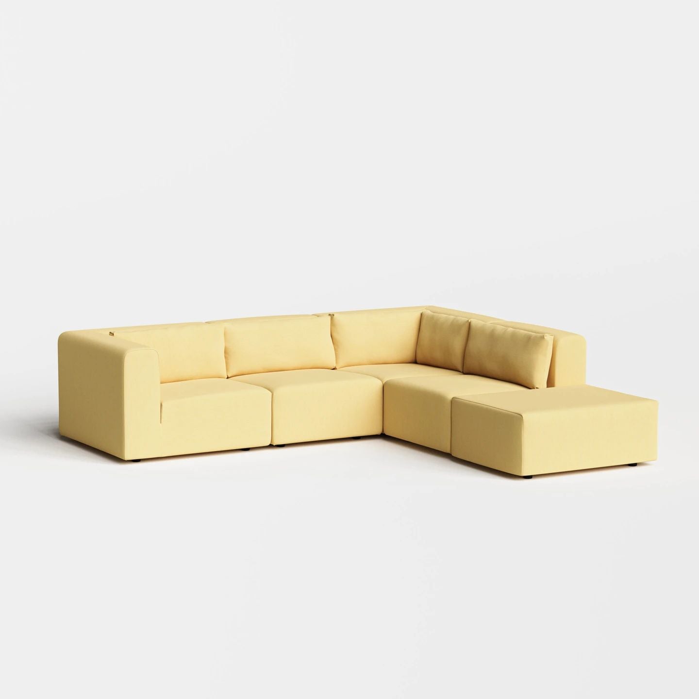 Urban Four Seater L Shape with Ottoman