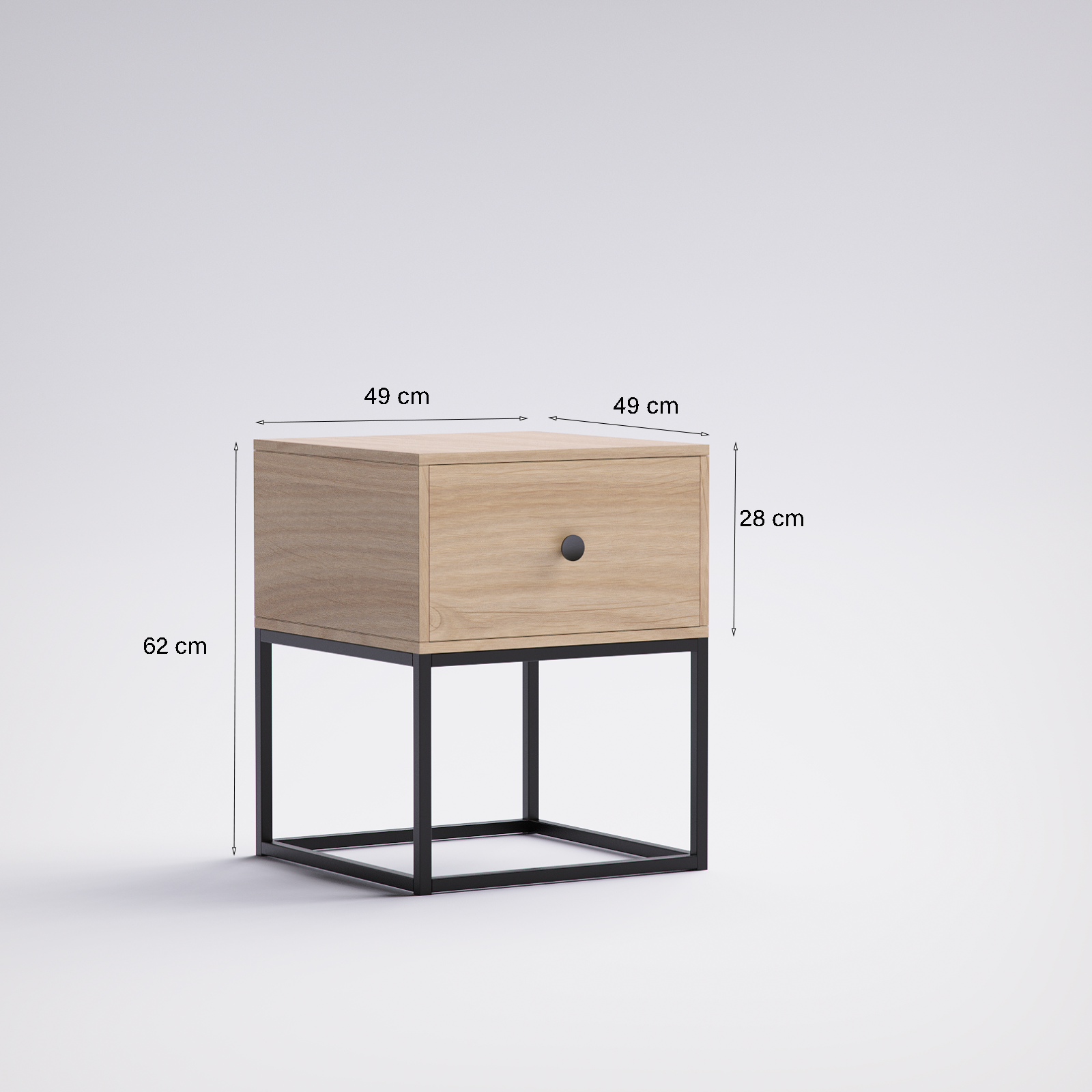Urban Bedside Table -UC1-BN