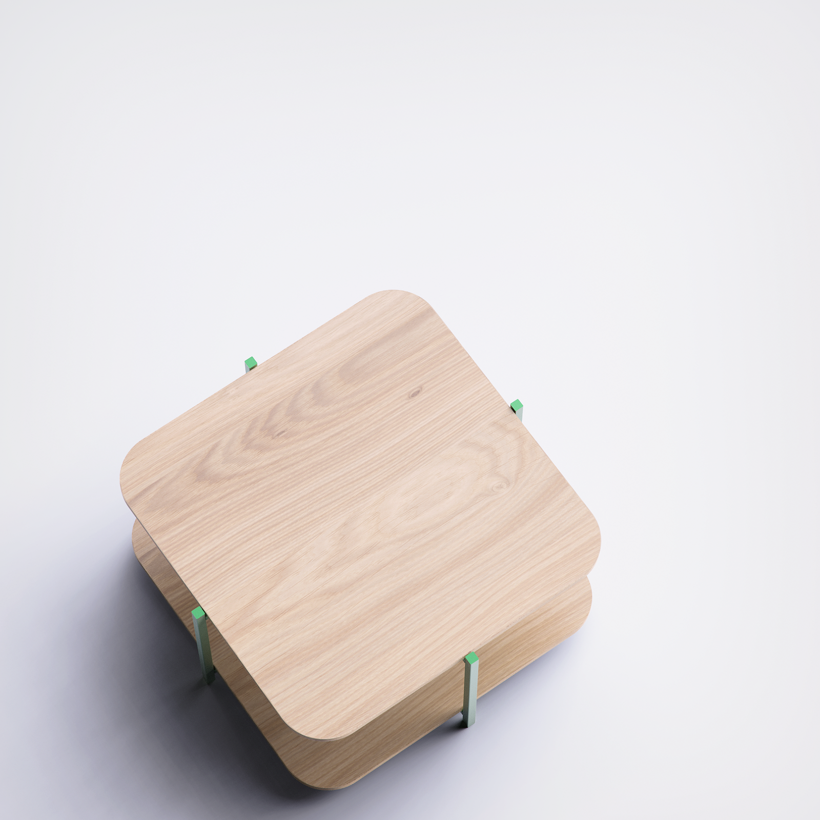 Urban Block Duo Table UBD-GN