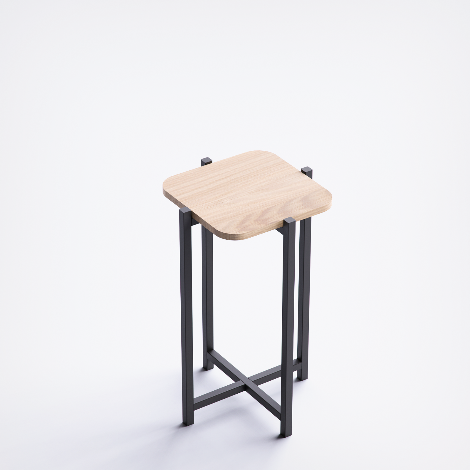 Urban Block Side Table  UBST-BN