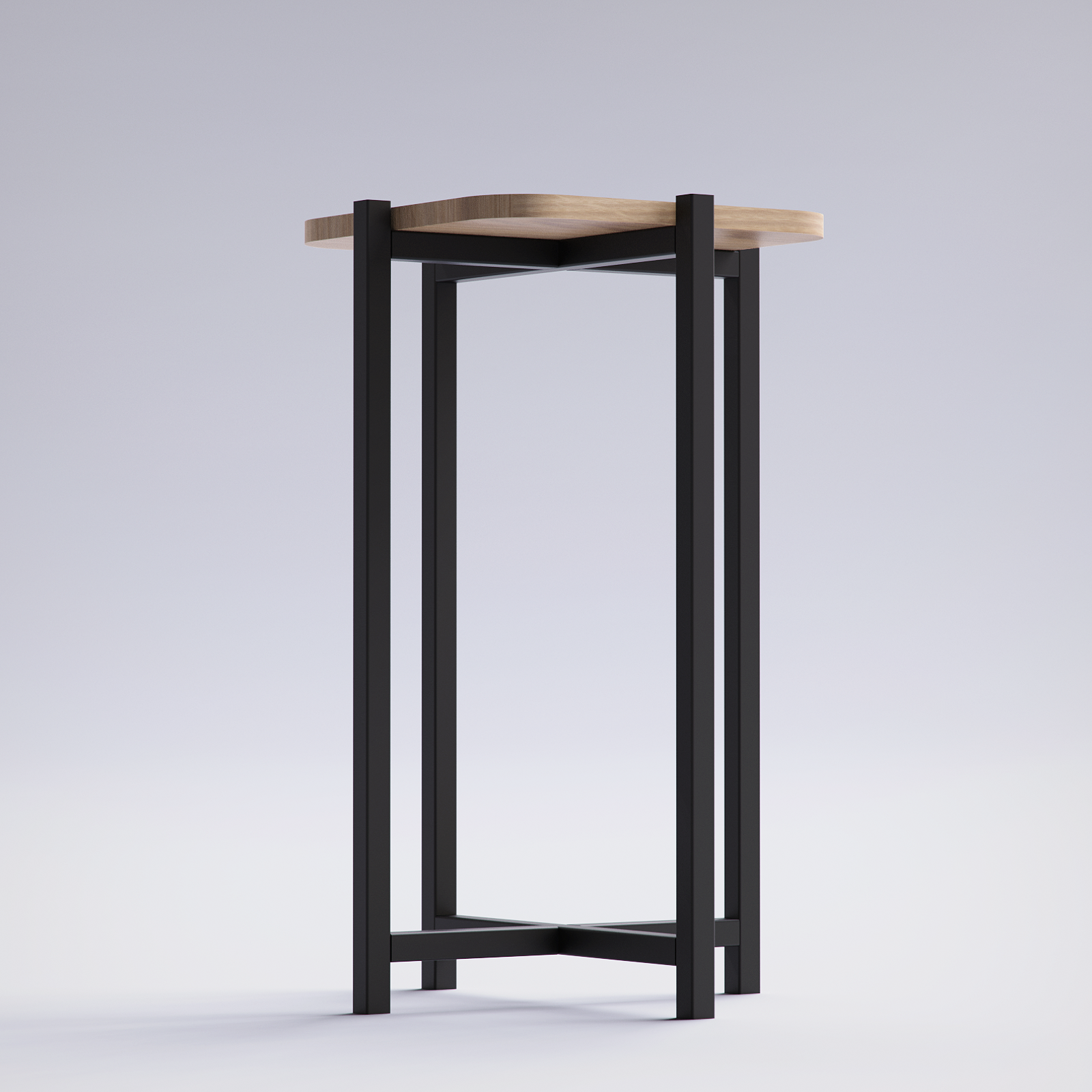 Urban Block Side Table  UBST-BN
