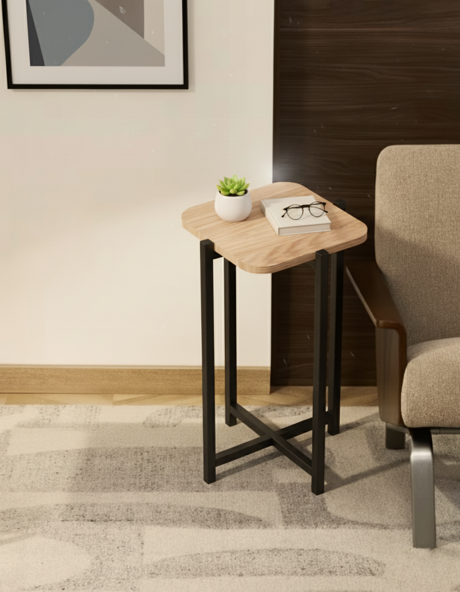 Urban Block Side Table  UBST-BN