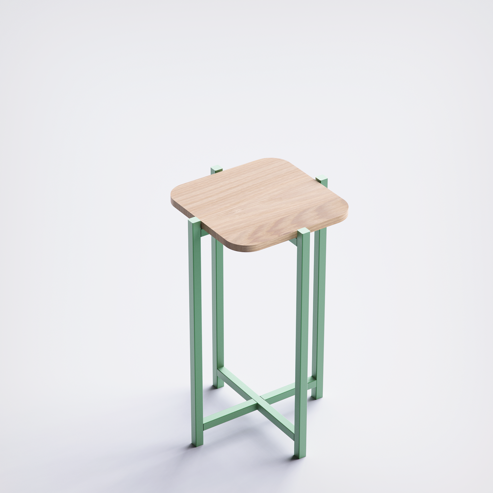 Urban Block Side Table  UBST-GN