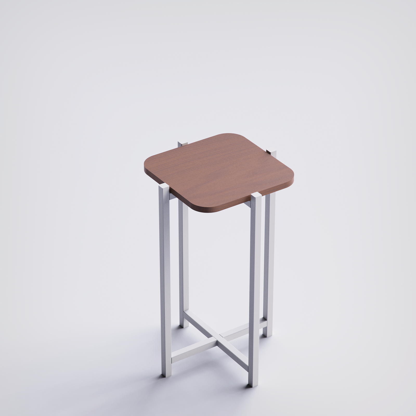 Urban Block Side Table  UBST-WB