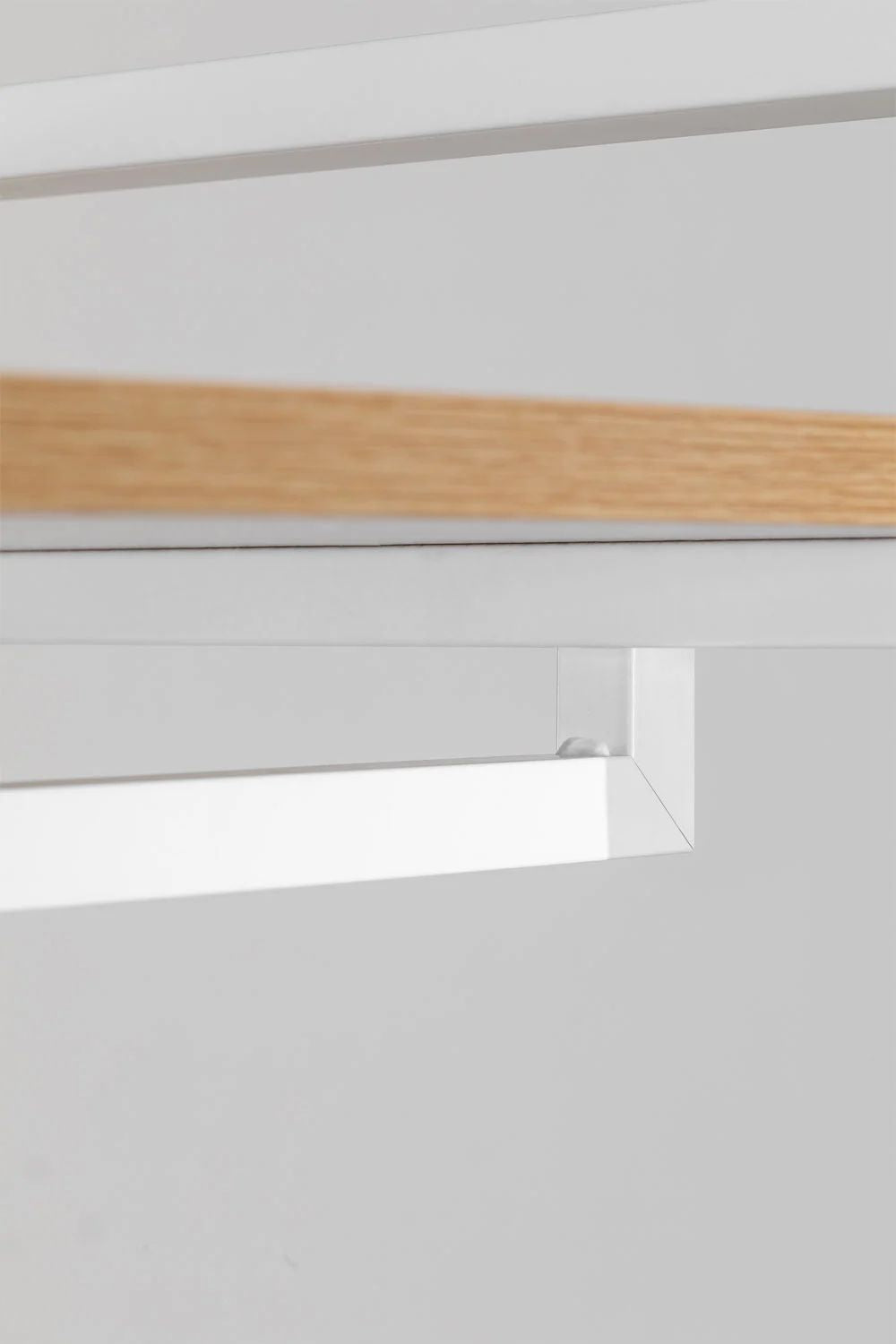Urban Open Modular Wardrobe 2-Piece with Steel and Wood Drawers