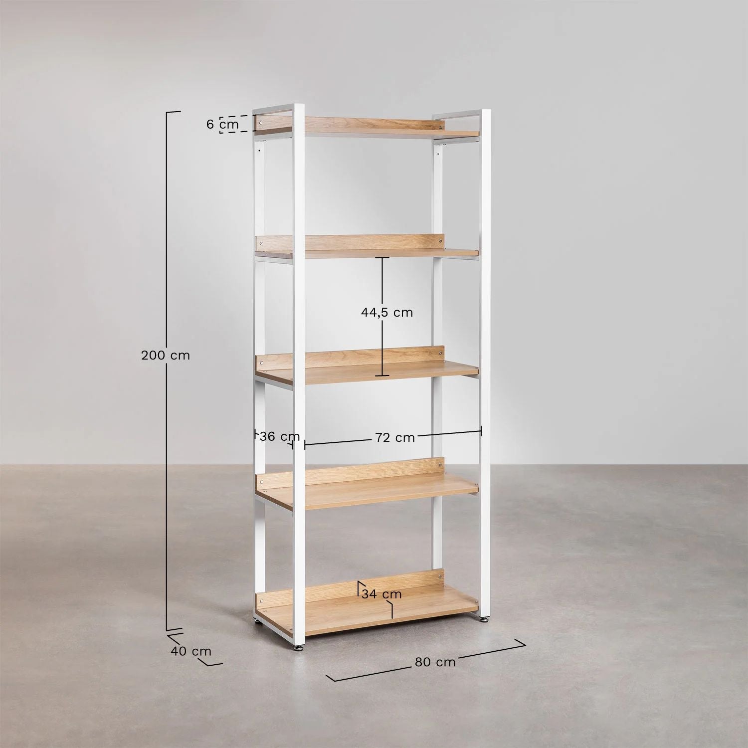 Urban steel and wood shelf