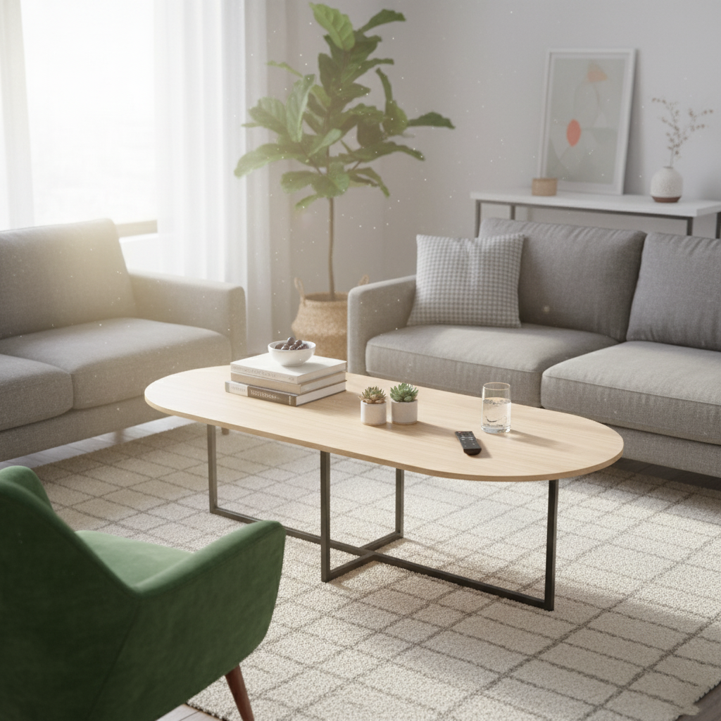 Vista Oval Slim VOS-BN