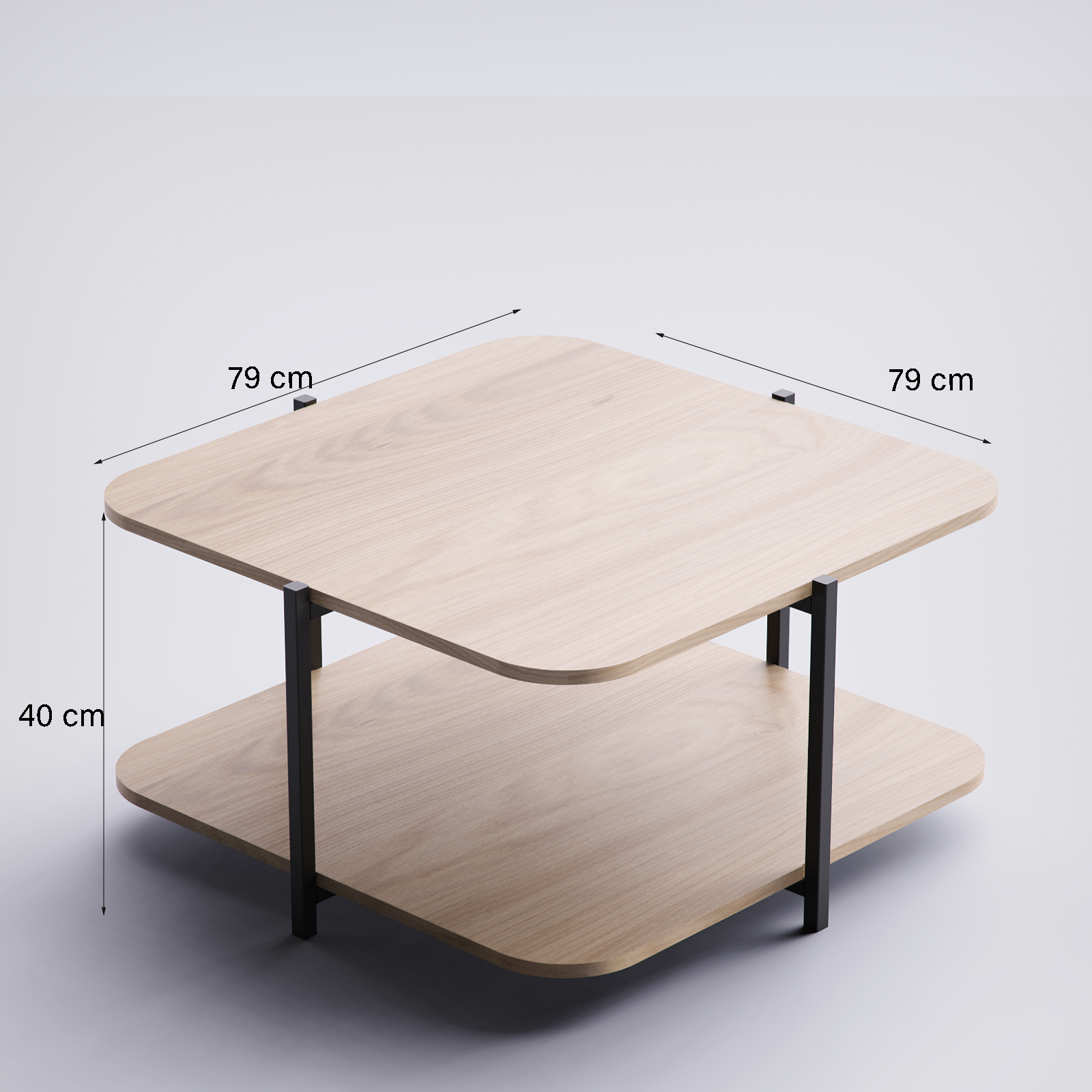 Urban Block Duo Table UBD-BN
