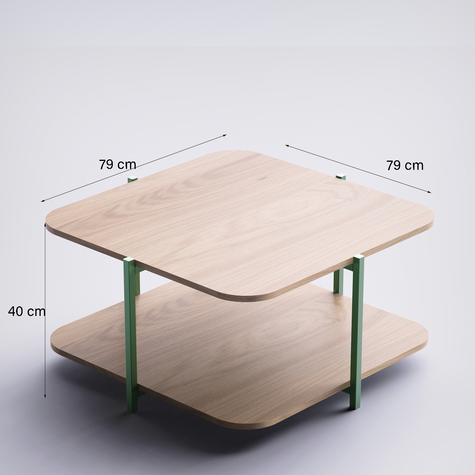Urban Block Duo Table UBD-GN