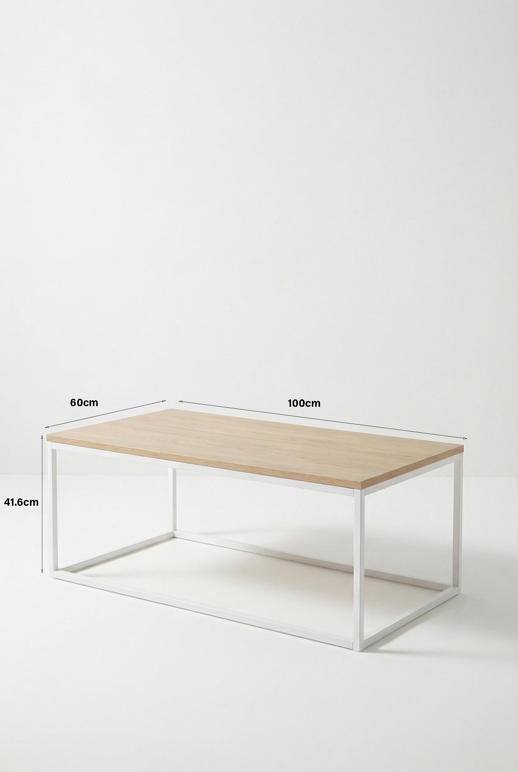 Vista Cube Coffee Table -VCC1-WN ترابيزه قهوه وسط