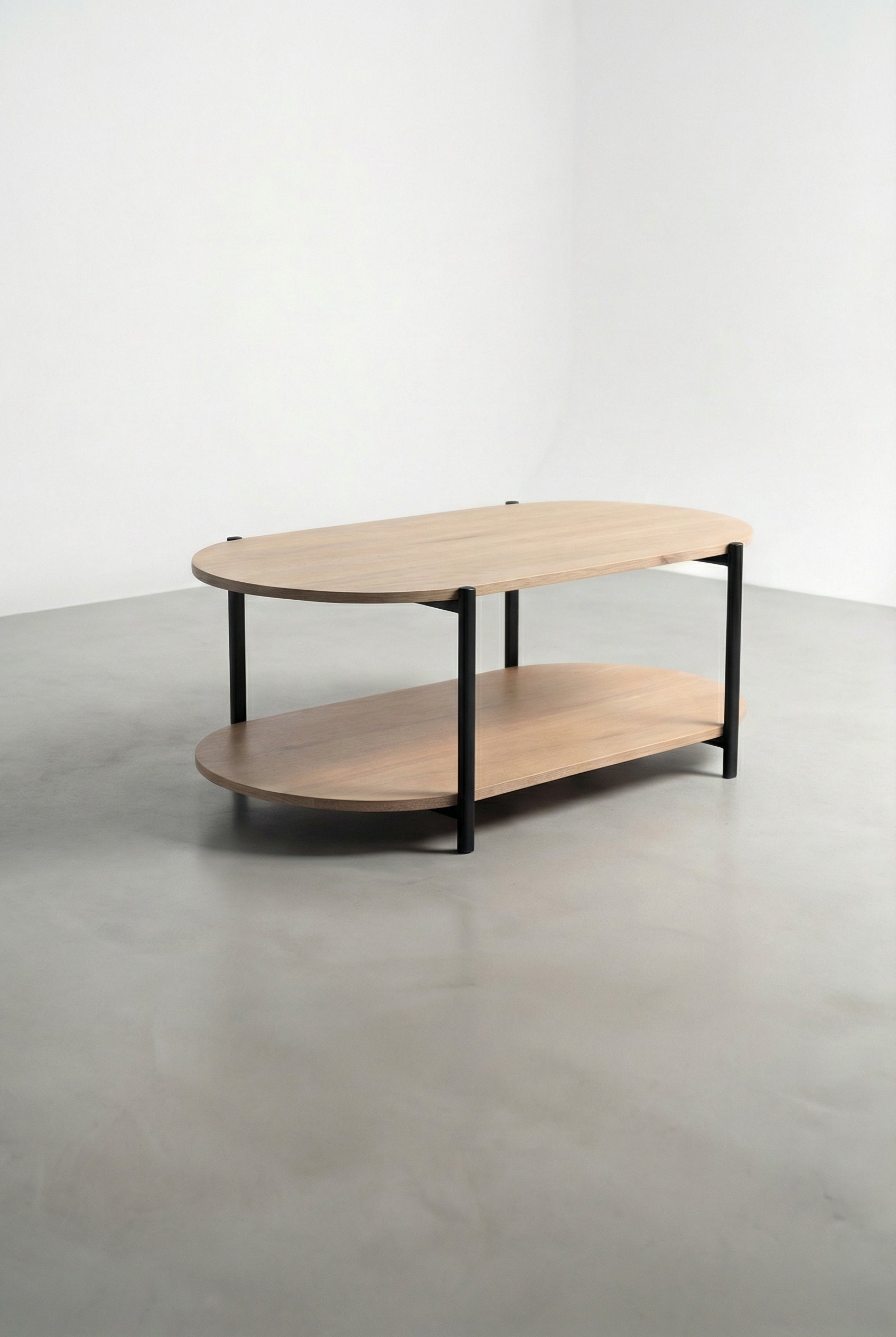 Urban Oval Duo Table UODT-BN