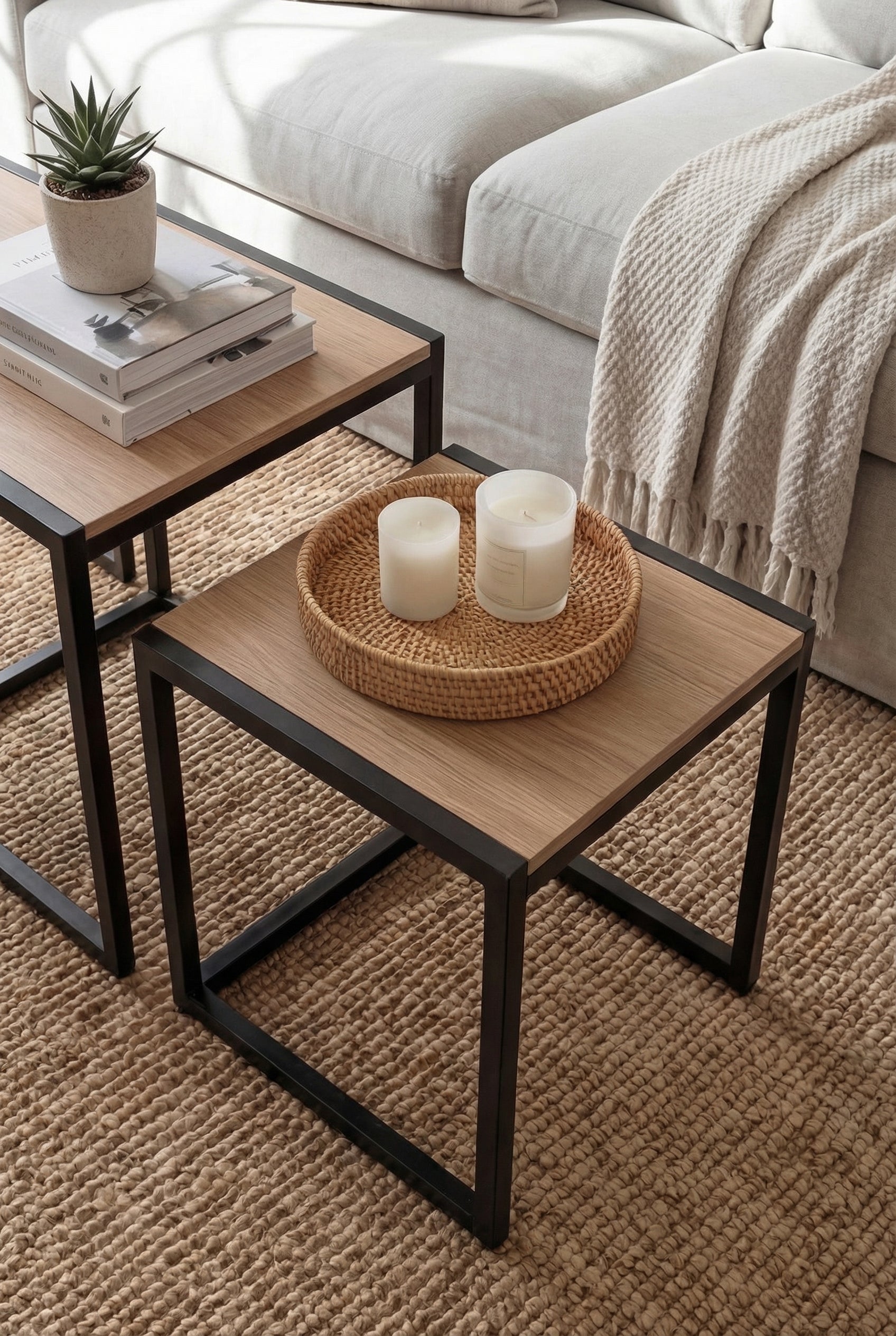 Block Nesting Table BNT1-BN طقم ترابيزه متداخله