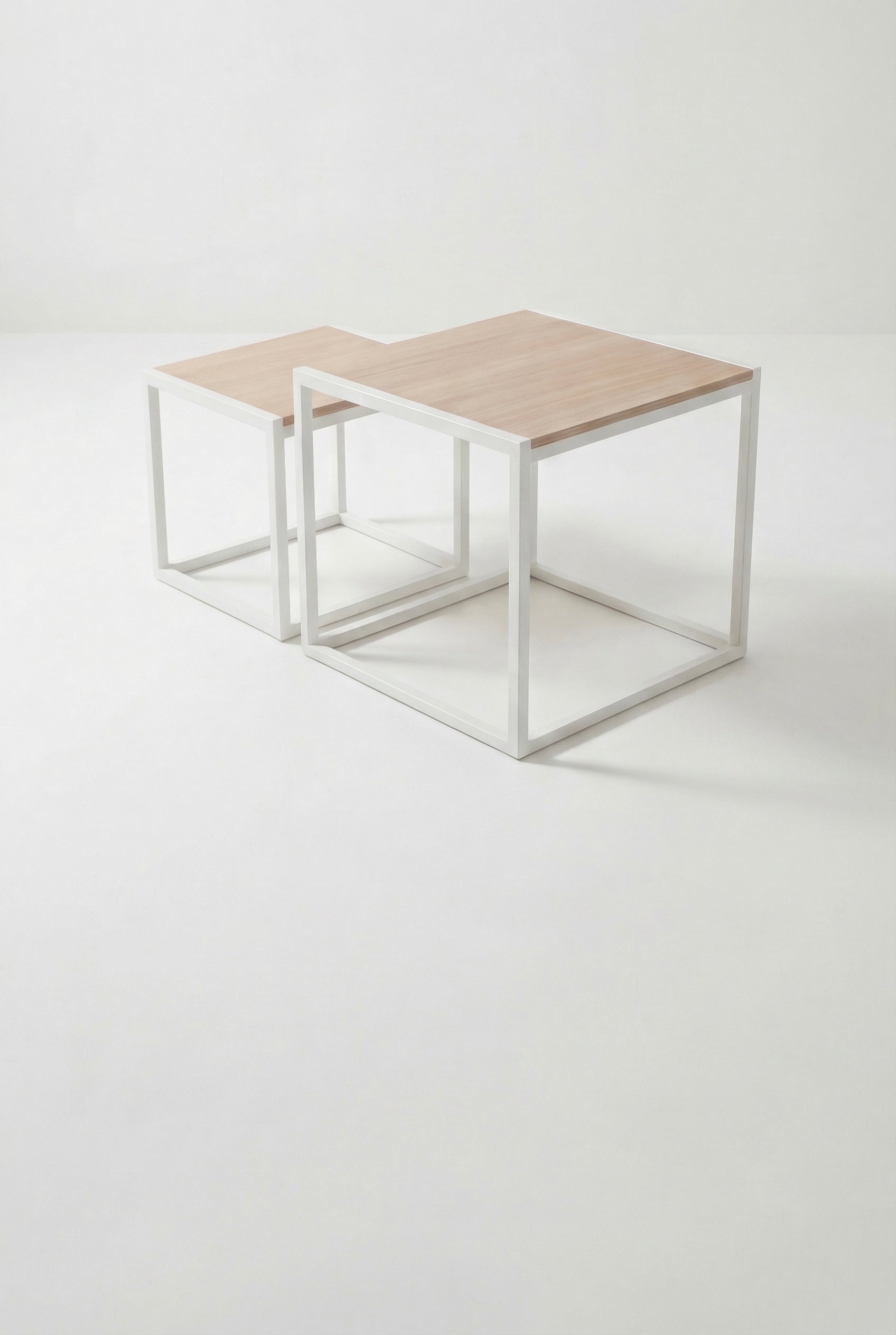 Block Nesting Coffee Table BNT1-WN طقم ترابيزه متداخله