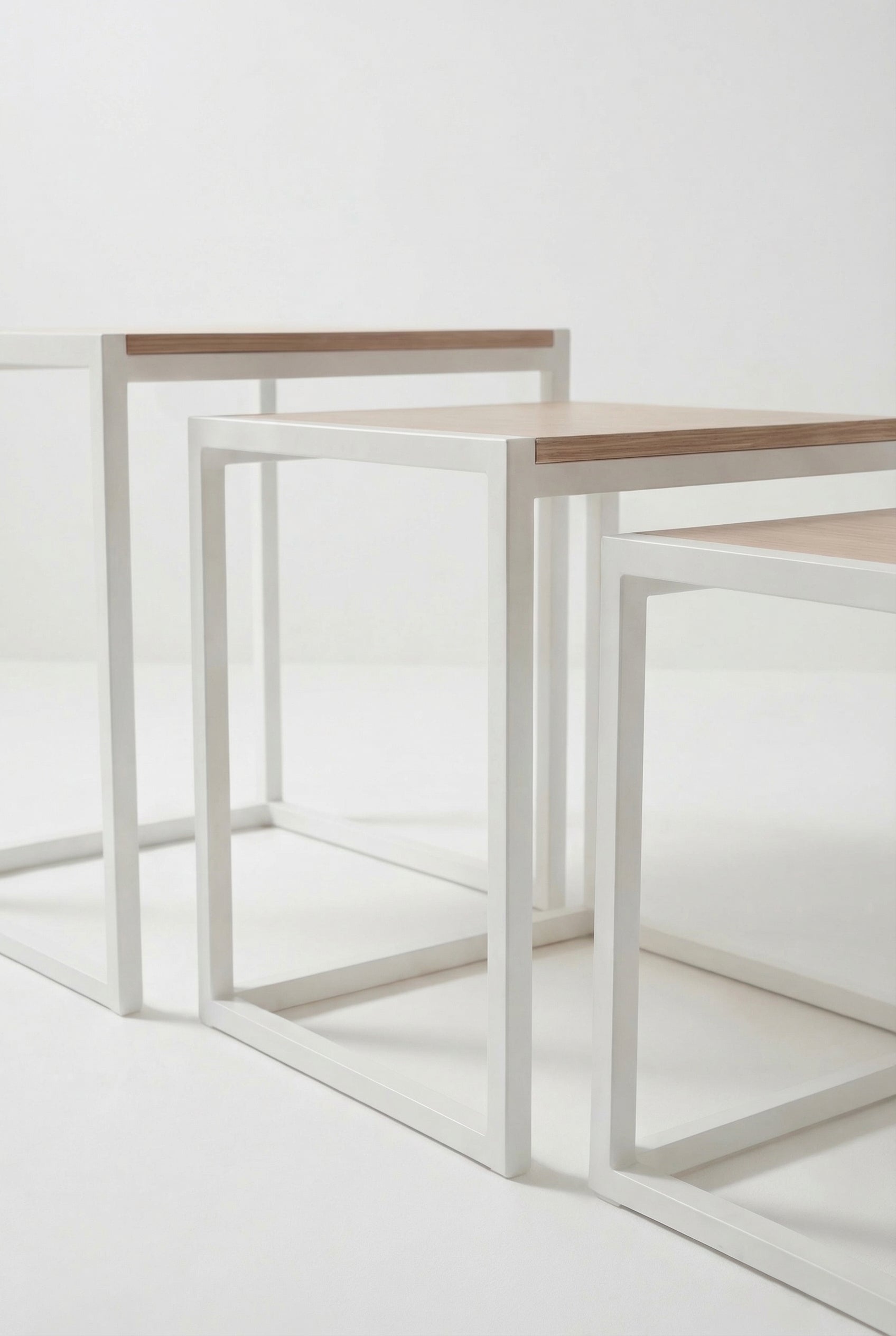 Kanso Nesting Coffee Table KNT1-WN طقم ترابيزه متداخله