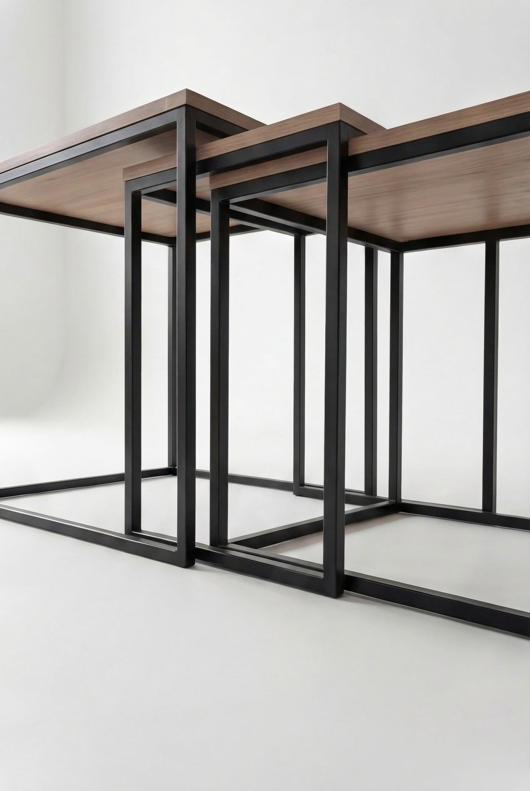Kanso Nesting Coffee Table KNT1-BN طقم ترابيزه متداخله