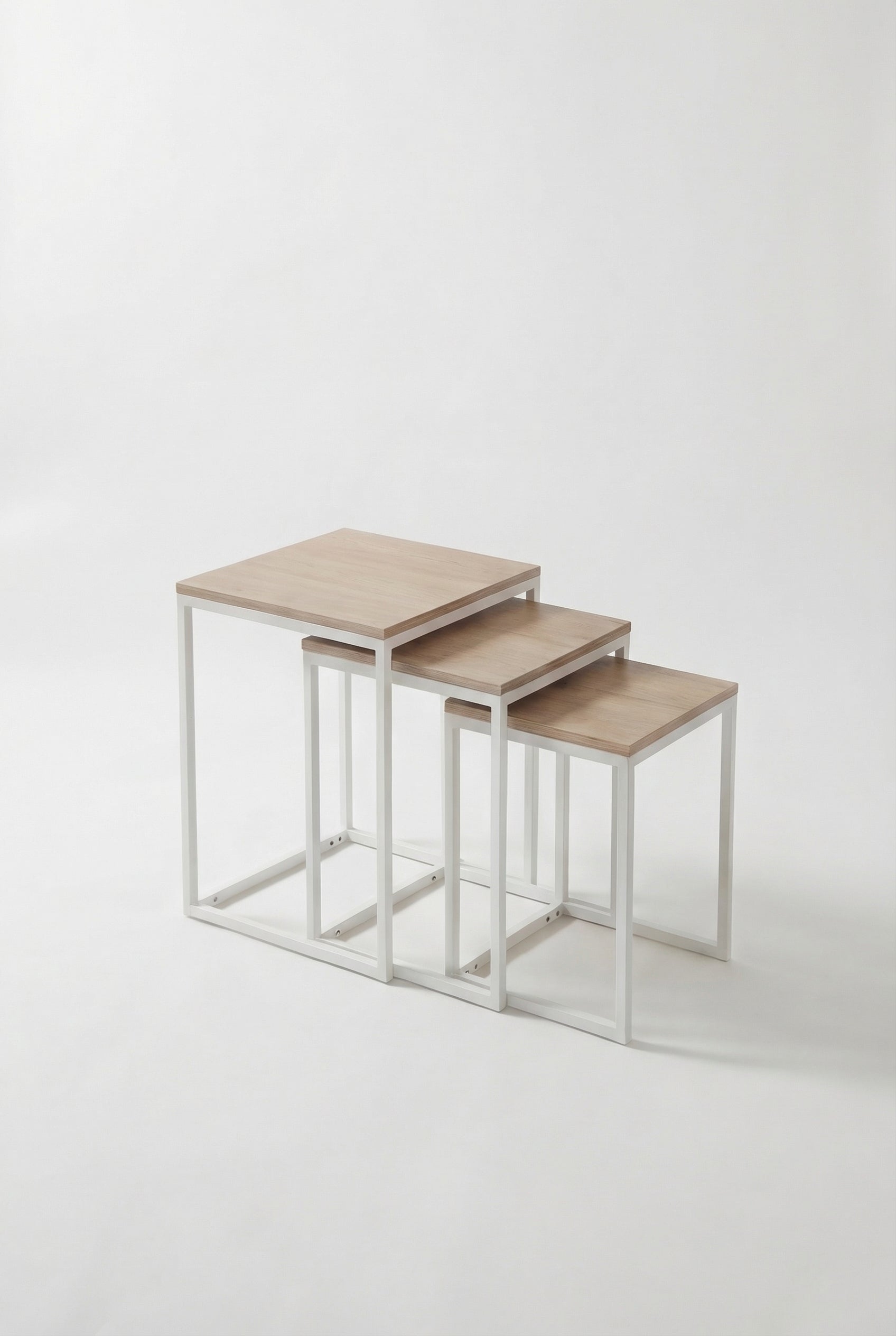 Kanso Nesting Coffee Table KNT1-WN طقم ترابيزه متداخله