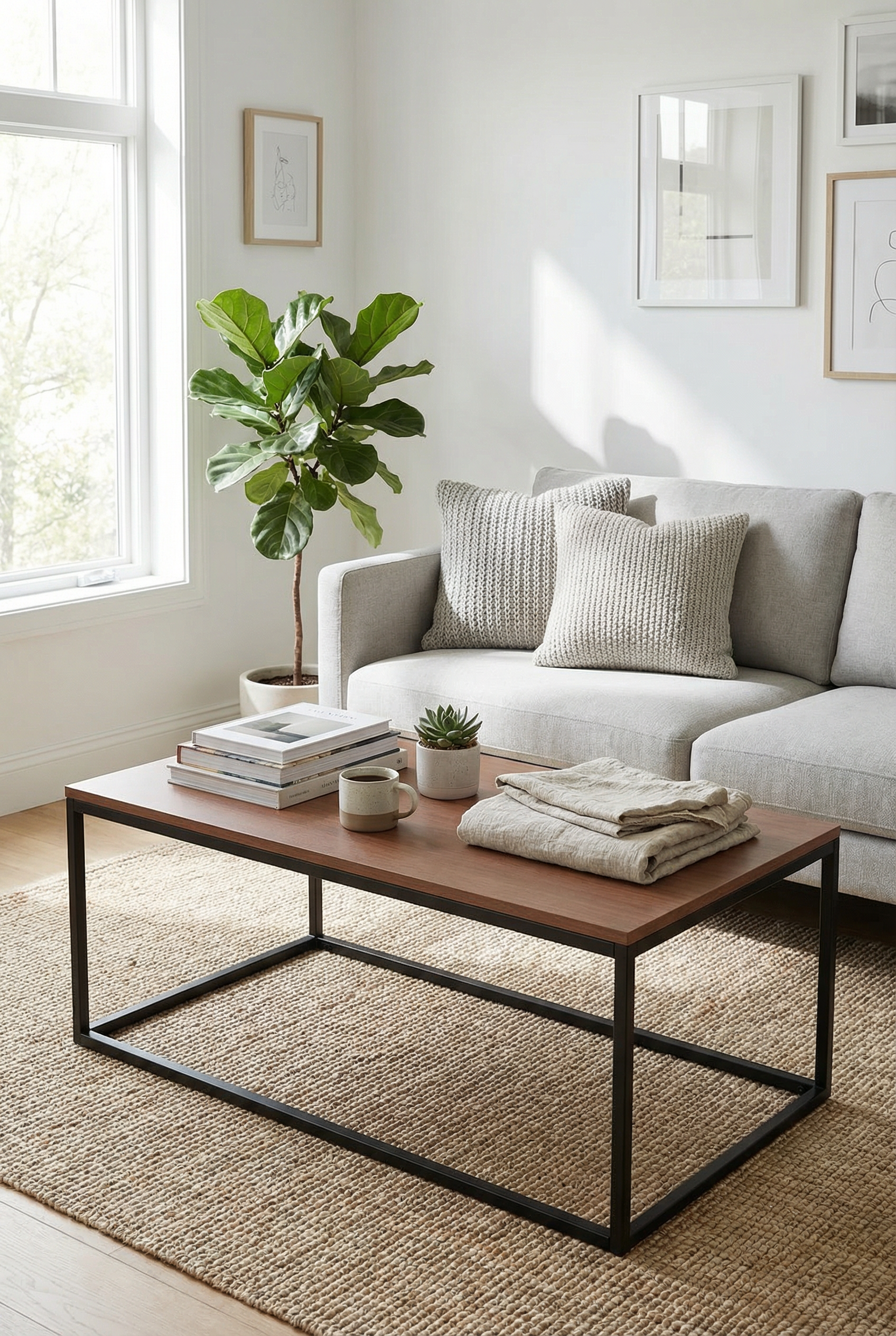 Vista Cube Coffee Table -VCC1-BB ترابيزه قهوه وسط