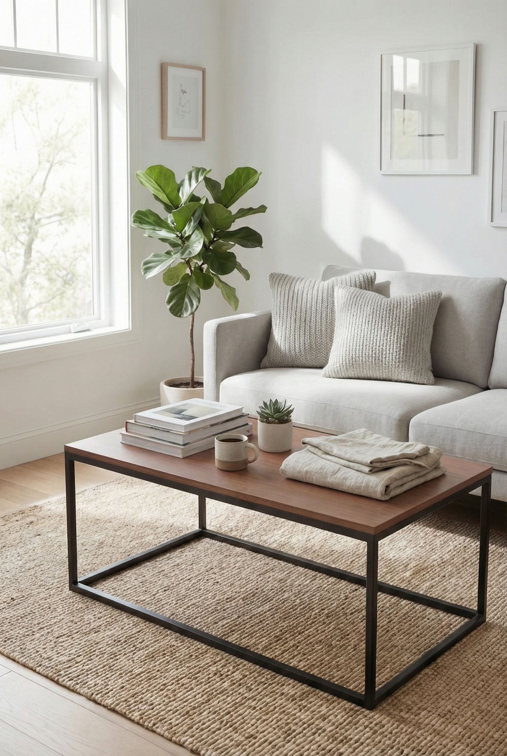 Vista Cube Coffee Table -VCC1-BB ترابيزه قهوه وسط