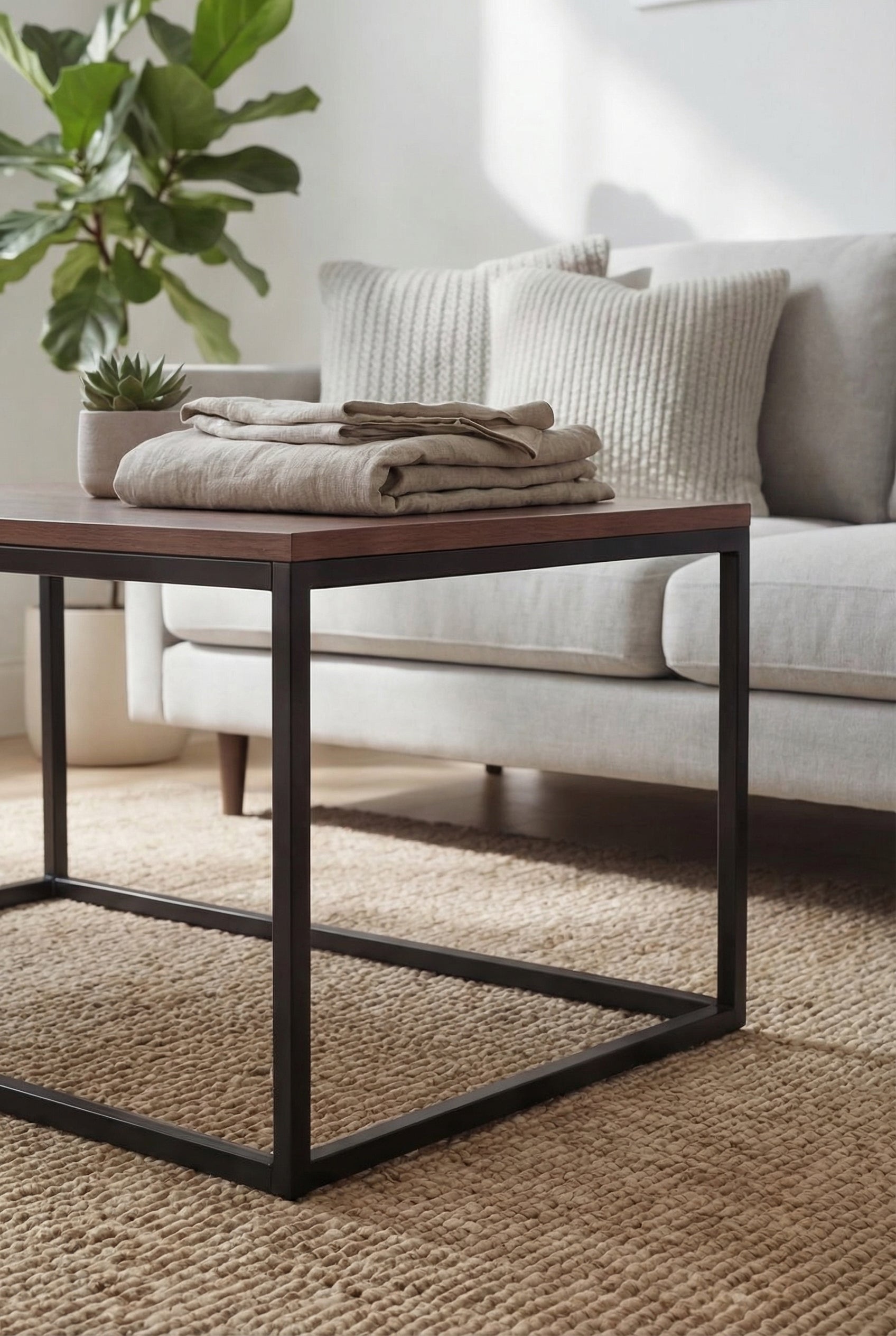 Vista Cube Coffee Table -VCC1-BB ترابيزه قهوه وسط