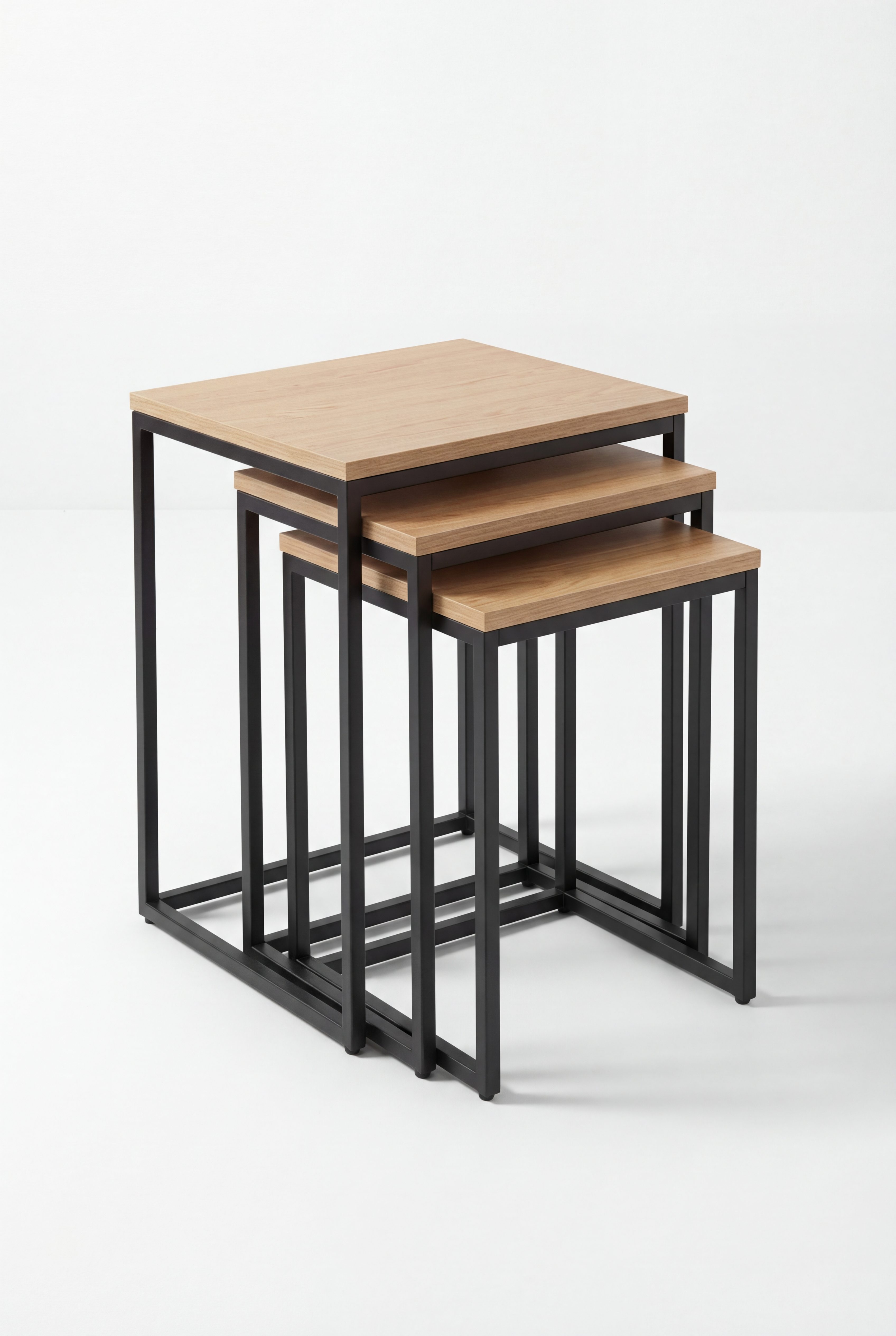 Kanso Nesting Side Tables KNS3-BN طقم متداخل