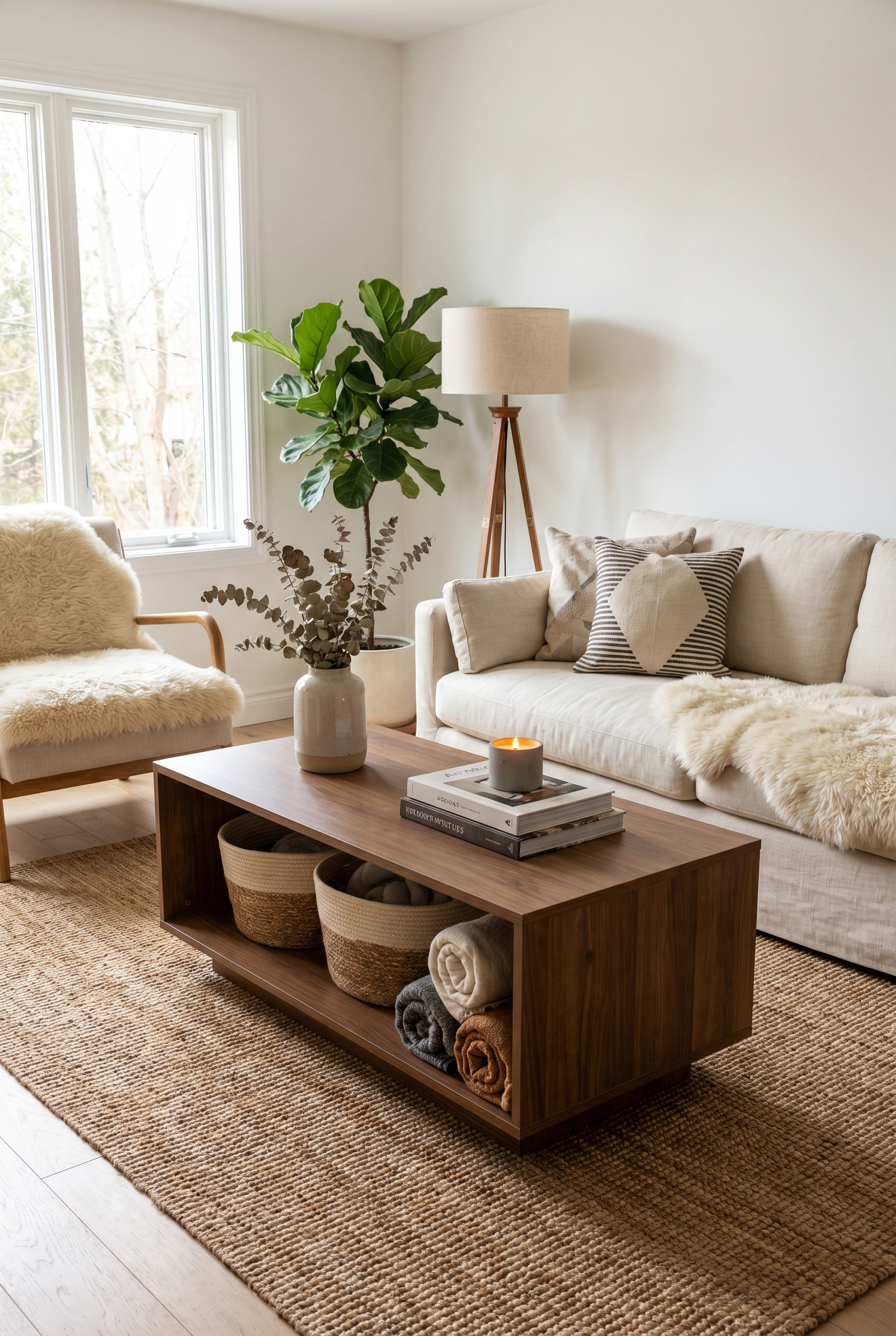 Brix Coffee Table CT5-B ترابيزه خشب مودرن