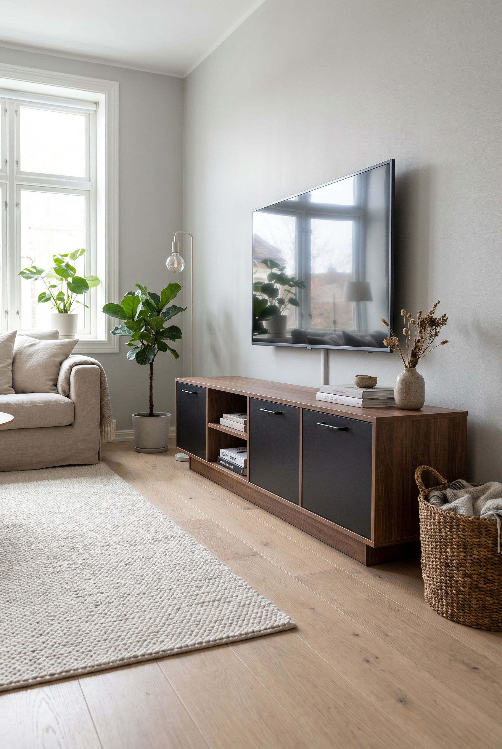 Brix TV Unit  BT1-BL - (180 سم) ترابيزه تلفزيون مودرن