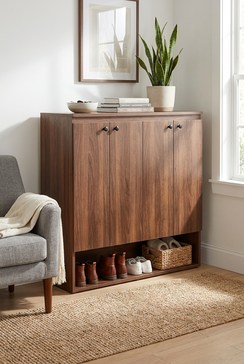 Block Shoe Cabinet SC3-BB- جزامه مودرن